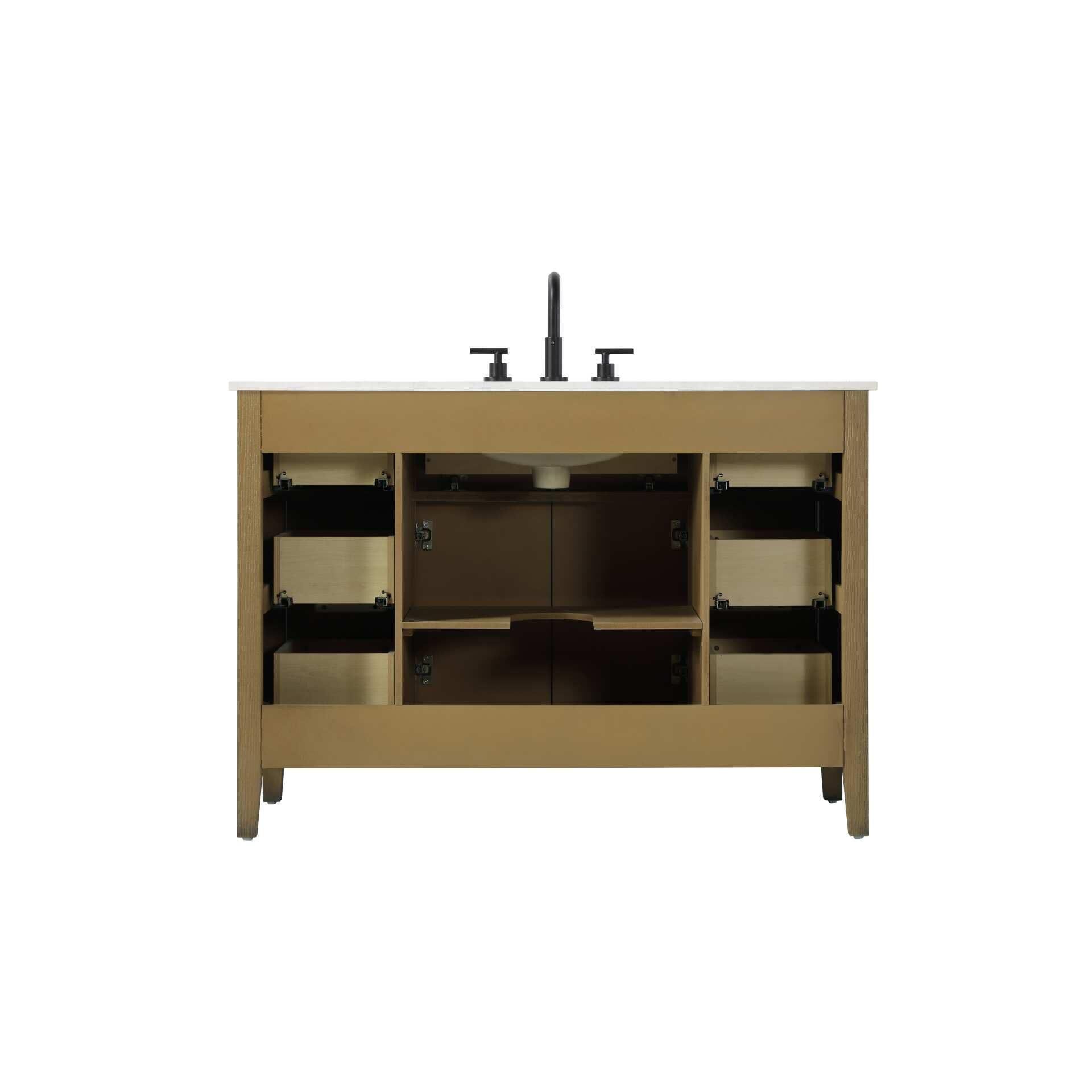 Langston 48 Inch Bath Vanity by Elegant Decor