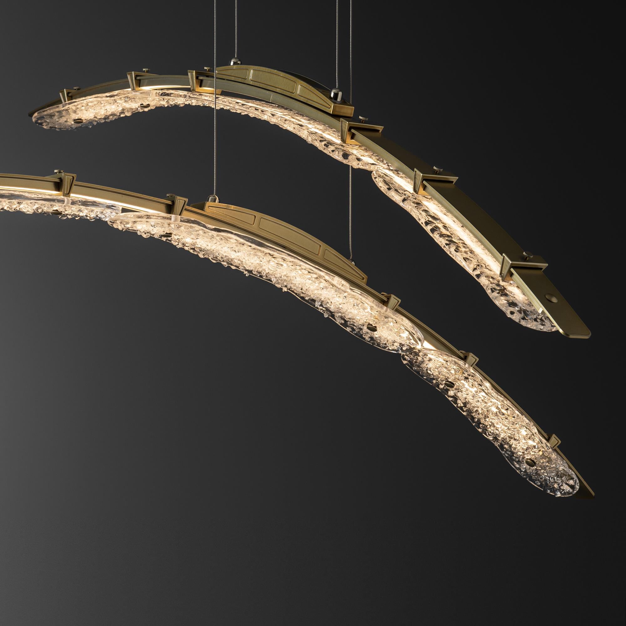 Glissade Large Pendant by Hubbardton Forge
