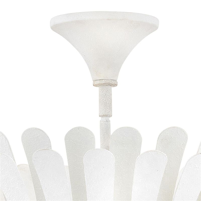 Reina 20 Inch 3 Light Semi Flush Mount by Hinkley