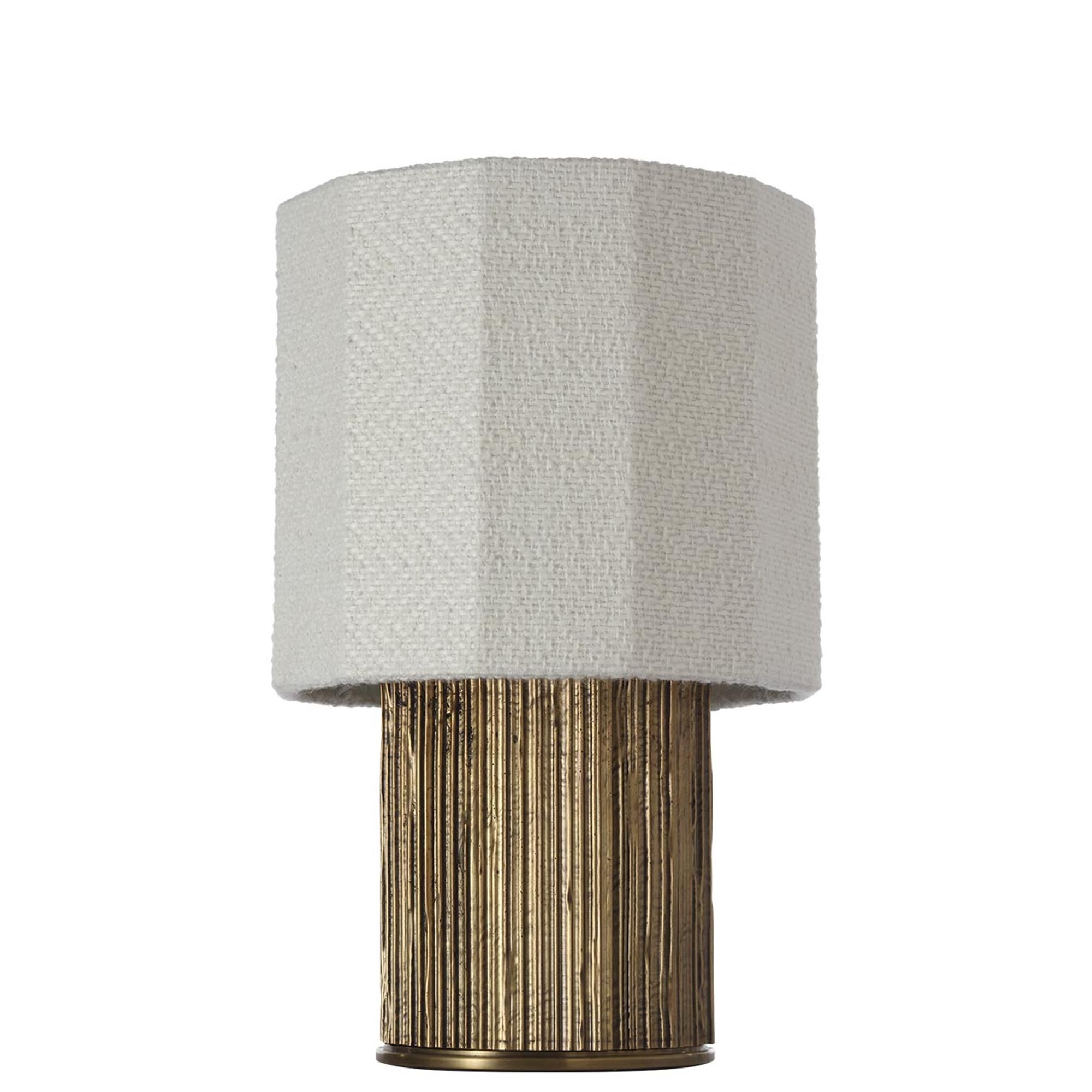 Shown in Ridged Tombac finish and Decorative Boucle shade