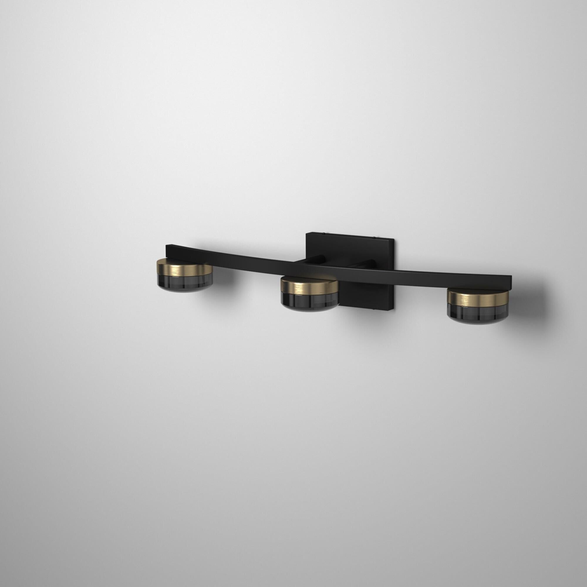 Puck 24 Inch 3 Light LED Bath Vanity Light by Justice Design Group