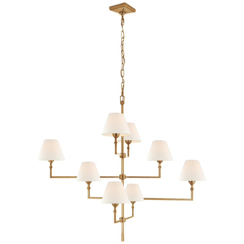 Alexa Hampton Jane 47 Inch 8 Light Chandelier by Visual Comfort Signature Collection
