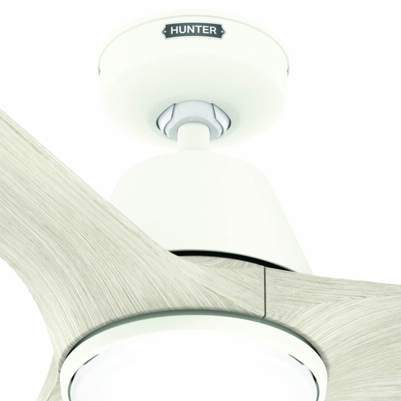 Aeronaut 60 Inch Ceiling Fan with Light Kit by Hunter Fan