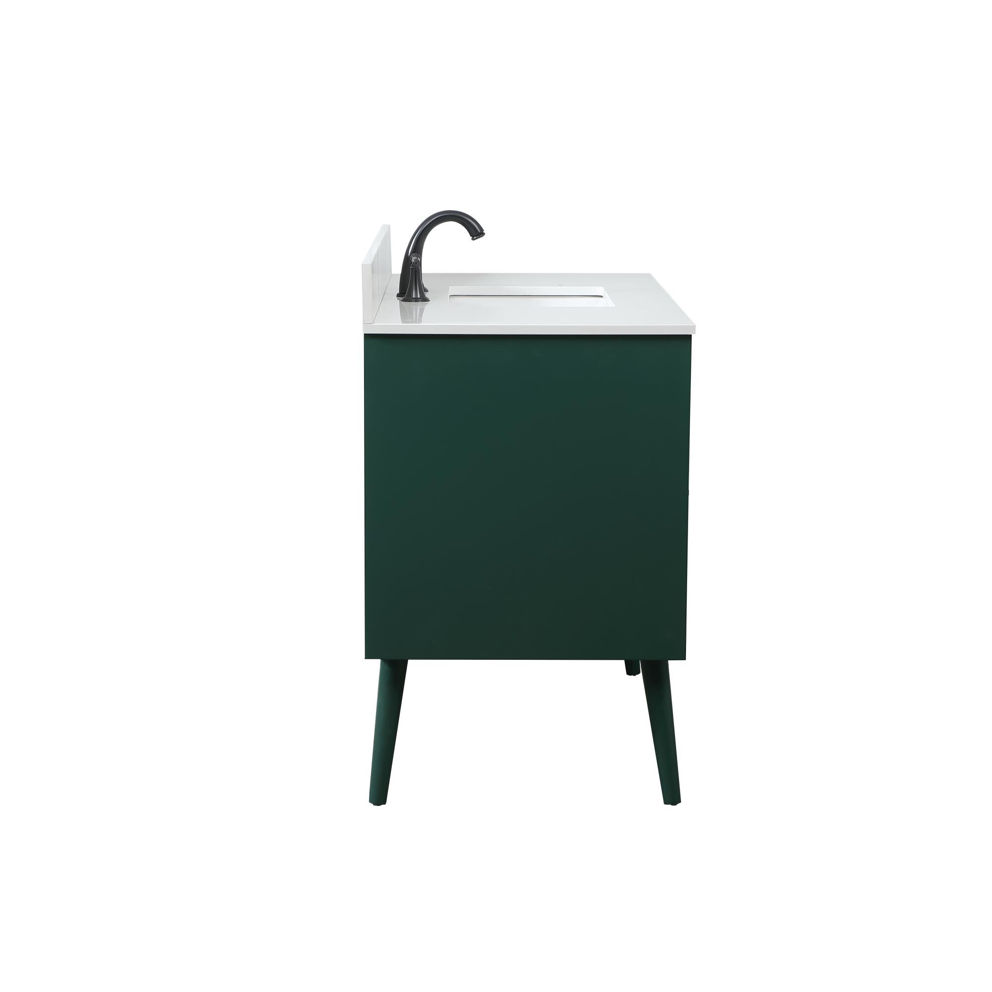 Shown in Green finish