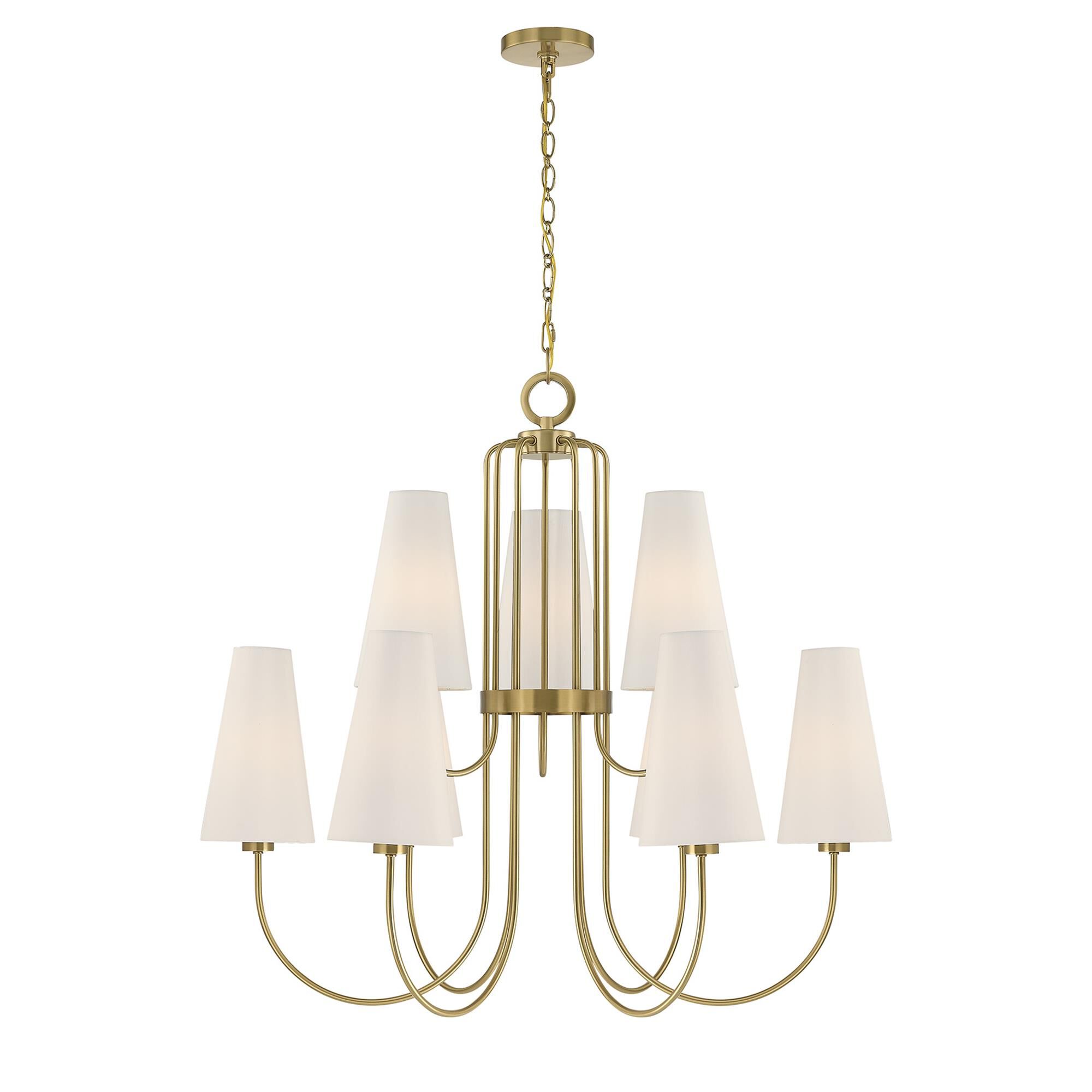 Dann Foley Wilkes 36 Inch Chandelier by Savoy House