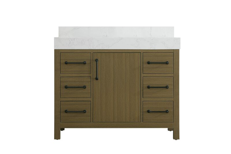 Nathan 42 Inch Bath Vanity by Elegant Dcor