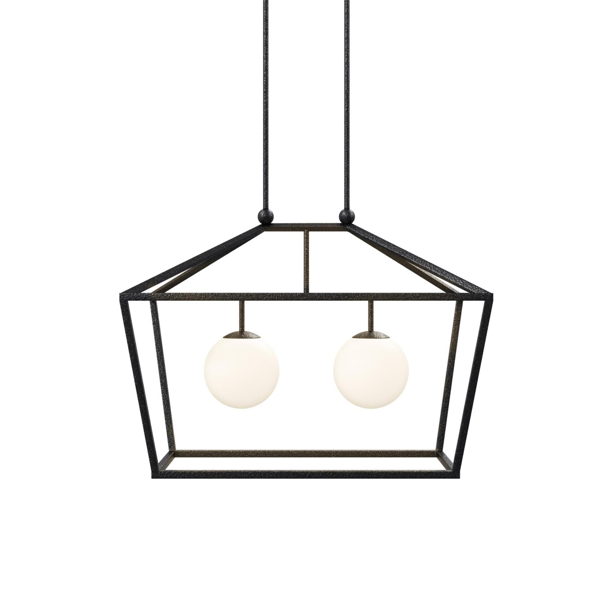 Denison 36 Inch Outdoor Hanging Lantern,