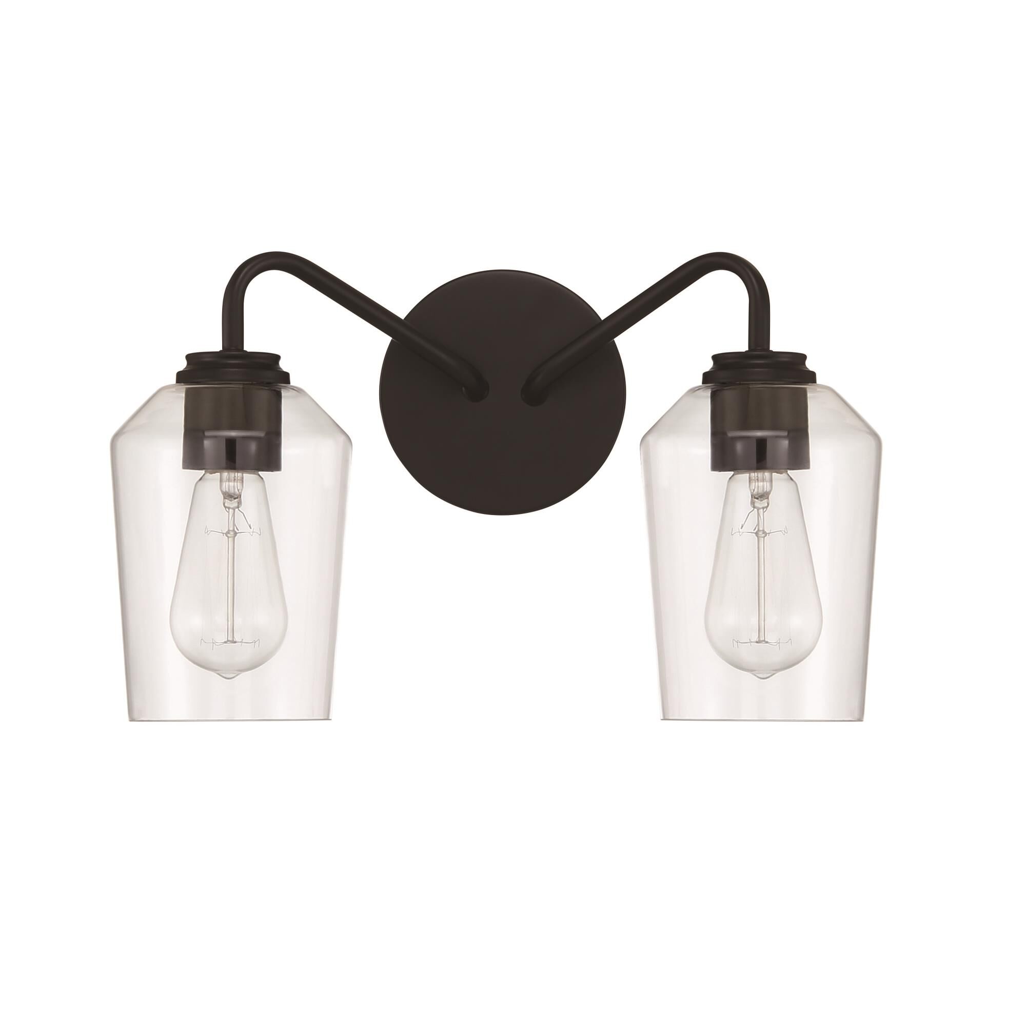 Shayna 15 Inch 2 Light Bath Vanity Light by Craftmade