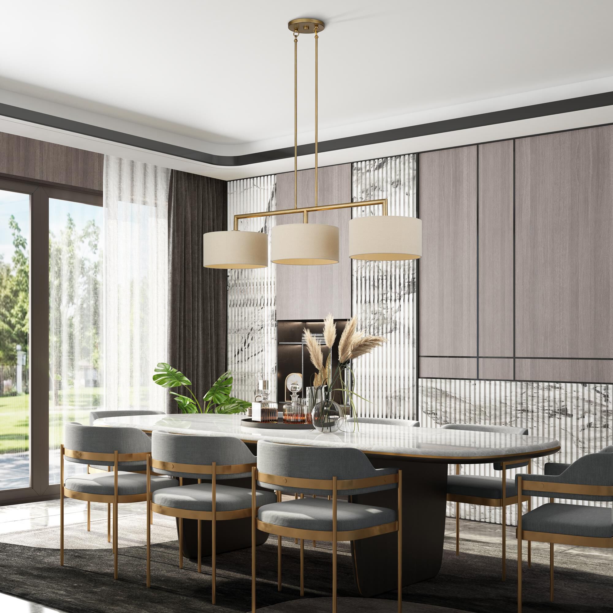 Bellingham 51 Inch Linear Suspension Light by Livex Lighting