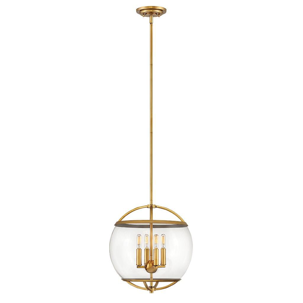 Calvin 15 Inch 4 Light Mini Chandelier by Hinkley Lighting