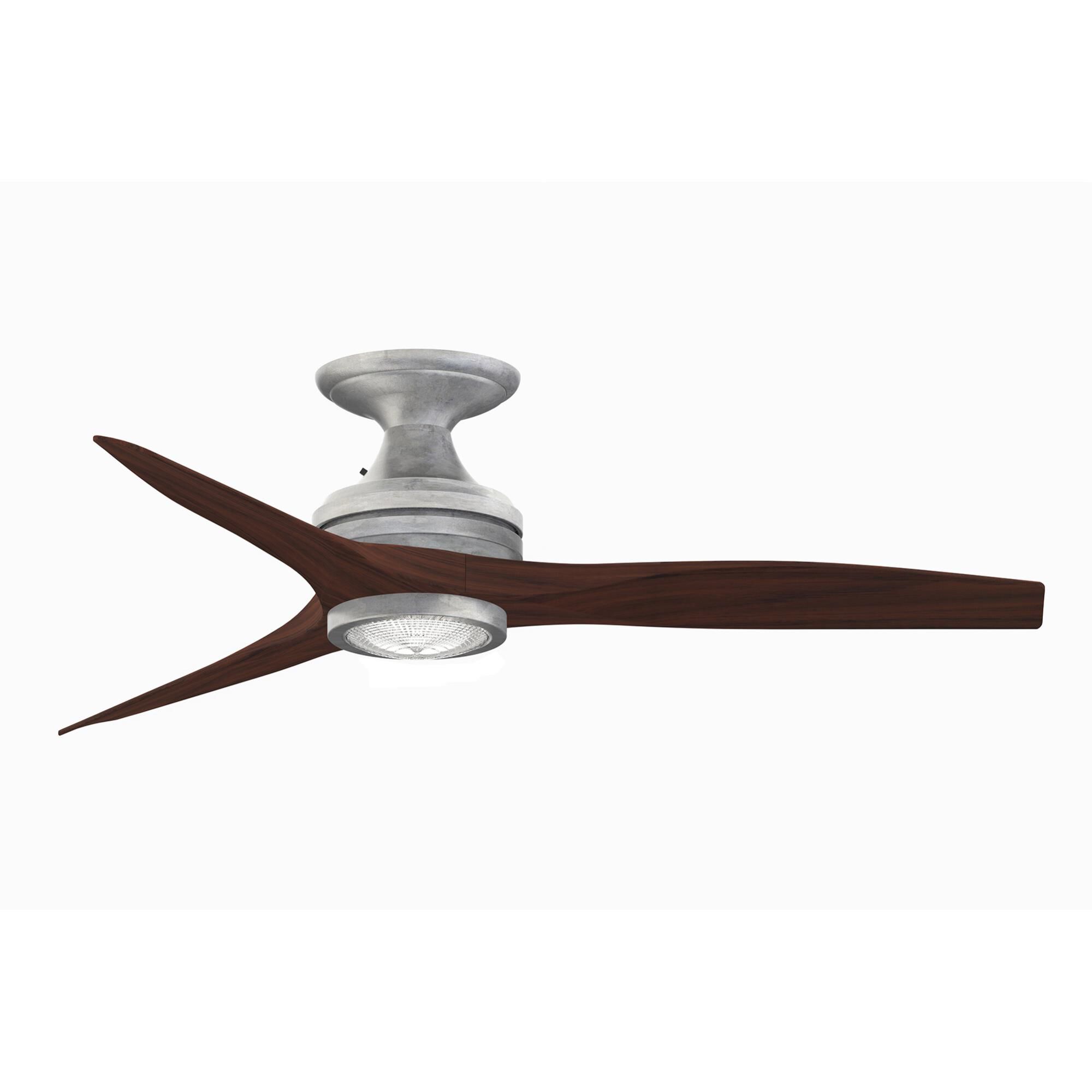 Spitfire 48 Inch Flush Mount Fan with Light Kit by Fanimation