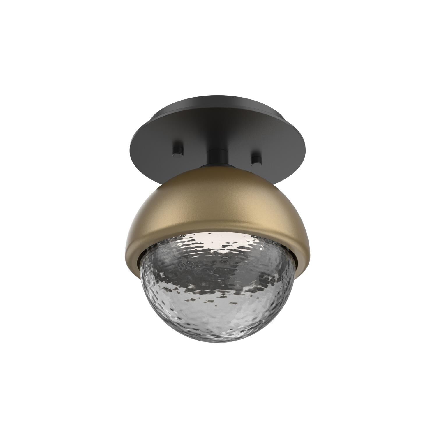 Levi Wilson Cabochon 6 Inch Flush Mount by Hammerton Studio