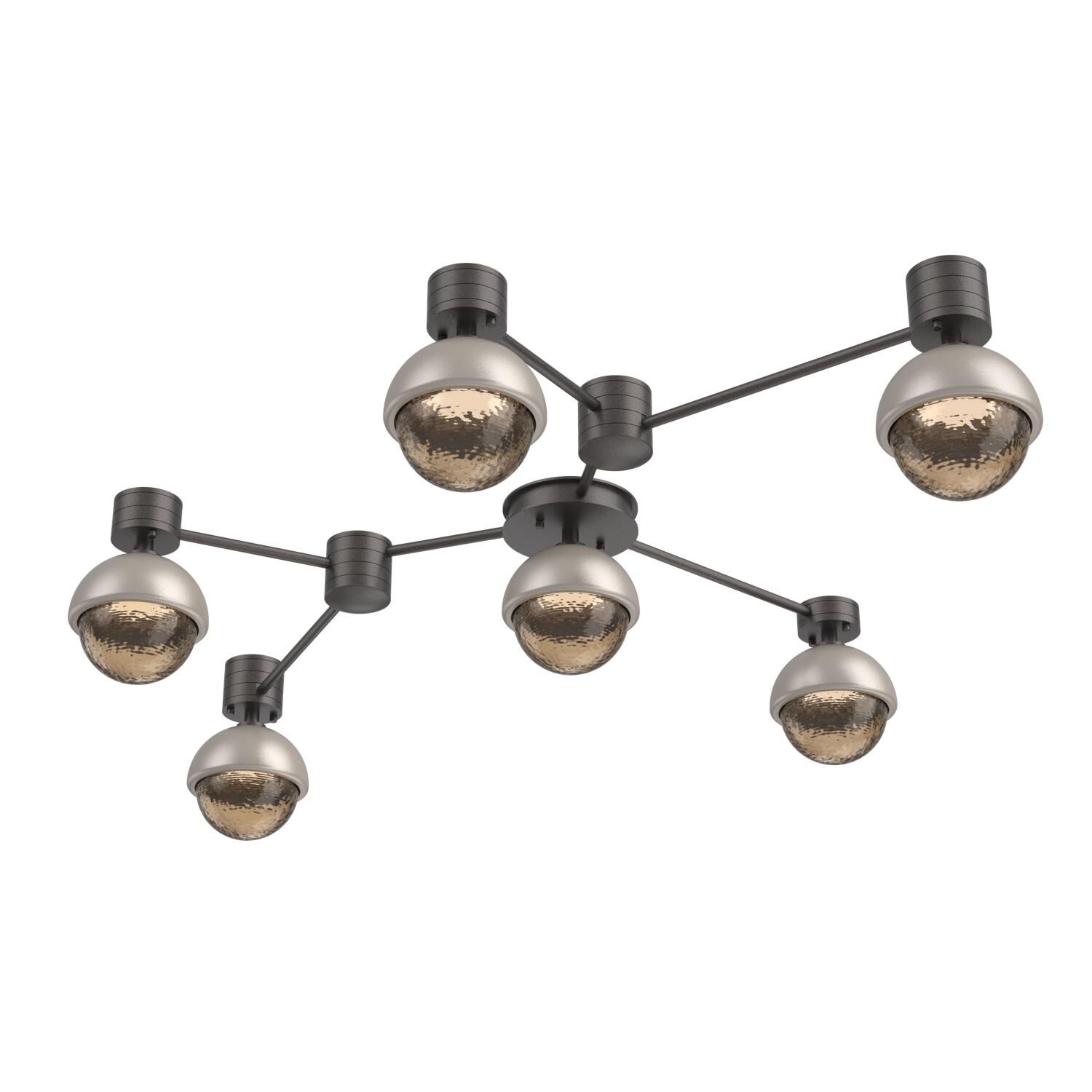 Levi Wilson Cabochon 41 Inch Flush Mount by Hammerton Studio