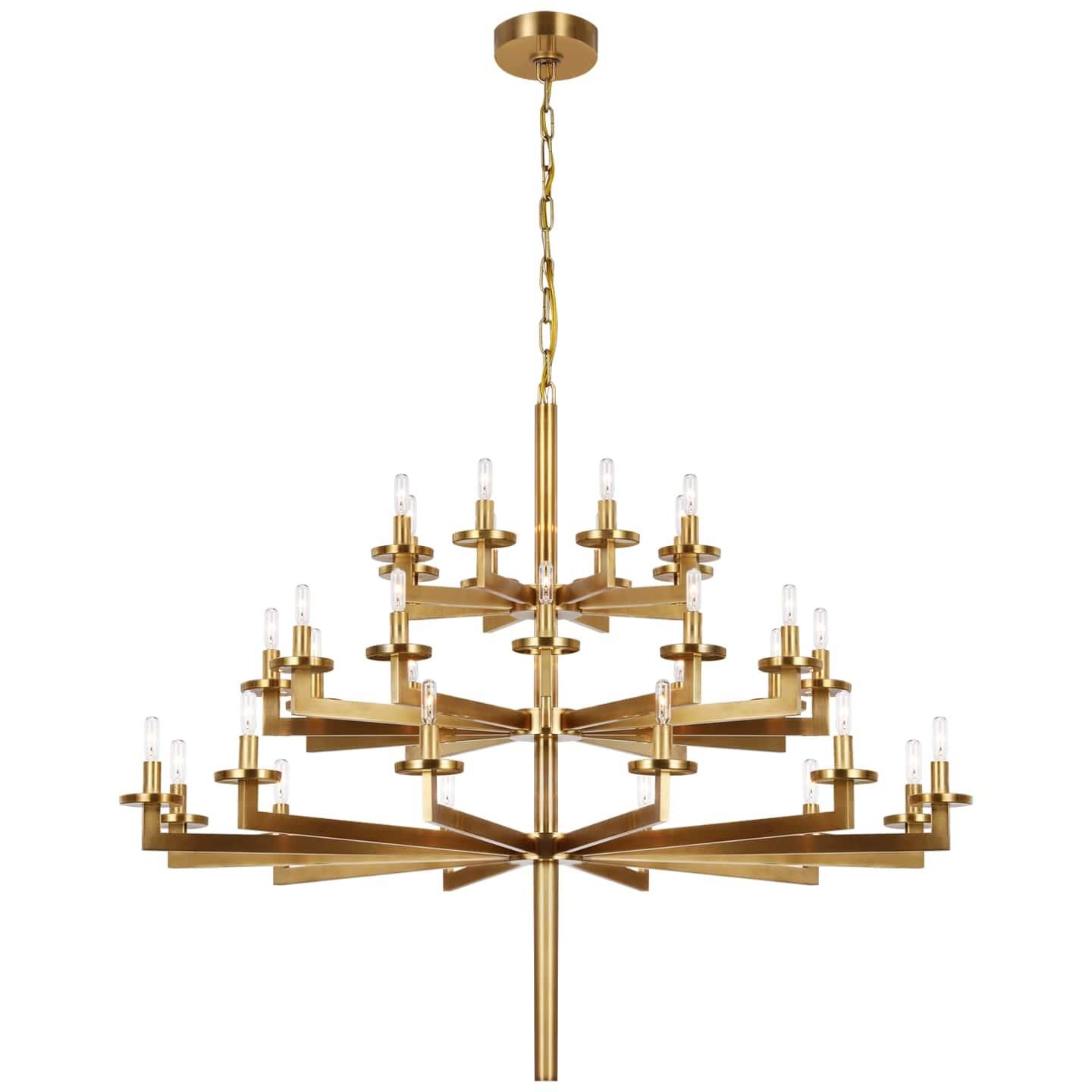 Shown in Antique-Burnished Brass finish