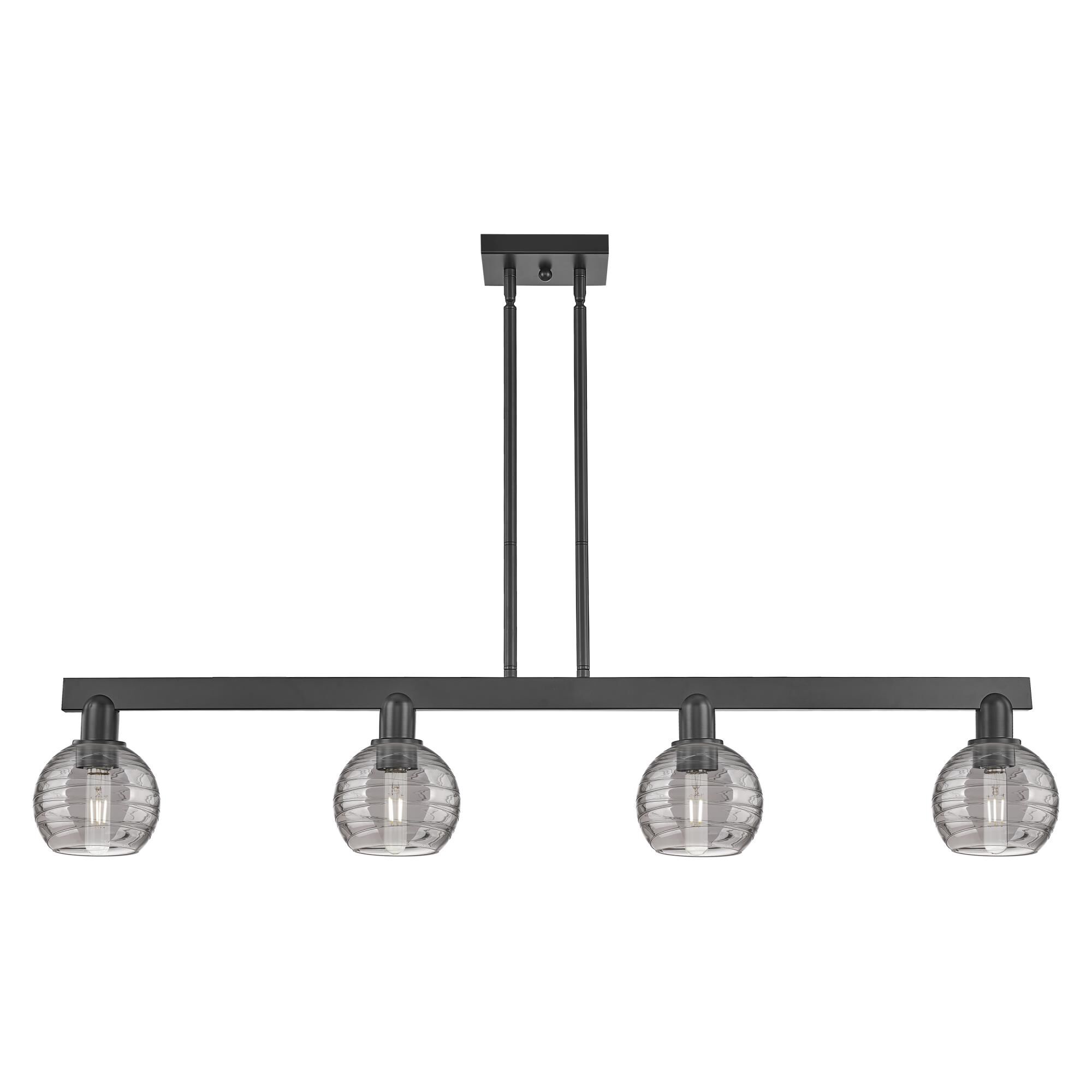 Bruno Marashlian Athens Deco Swirl 46 Inch Linear Suspension Light by Innovations Lighting