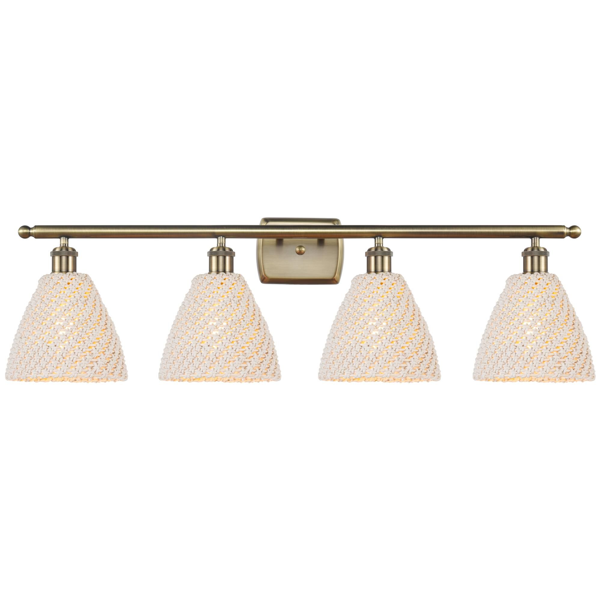 Bruno Marashlian Bristol Natural 38 Inch Bath Vanity Light by Innovations Lighting