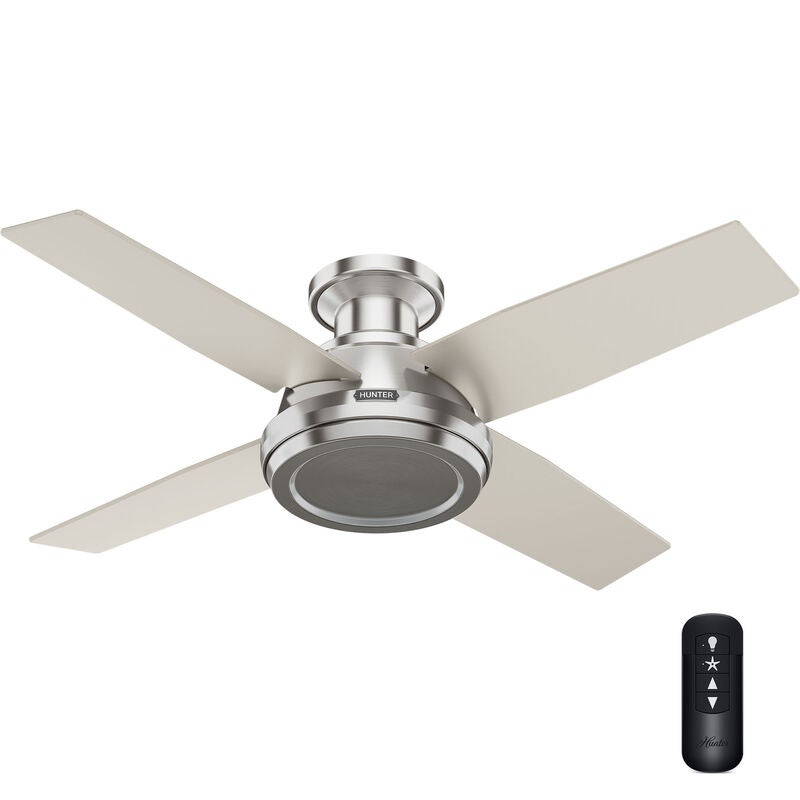 Dempsey 44 Inch Flush Mount Fan by Hunter Fan