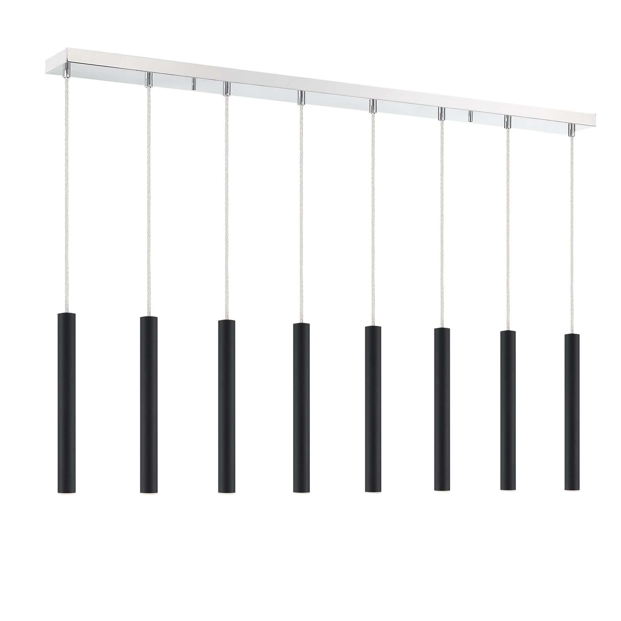 Forest 44 Inch 8 Light LED Linear Suspension Light by Z-Lite