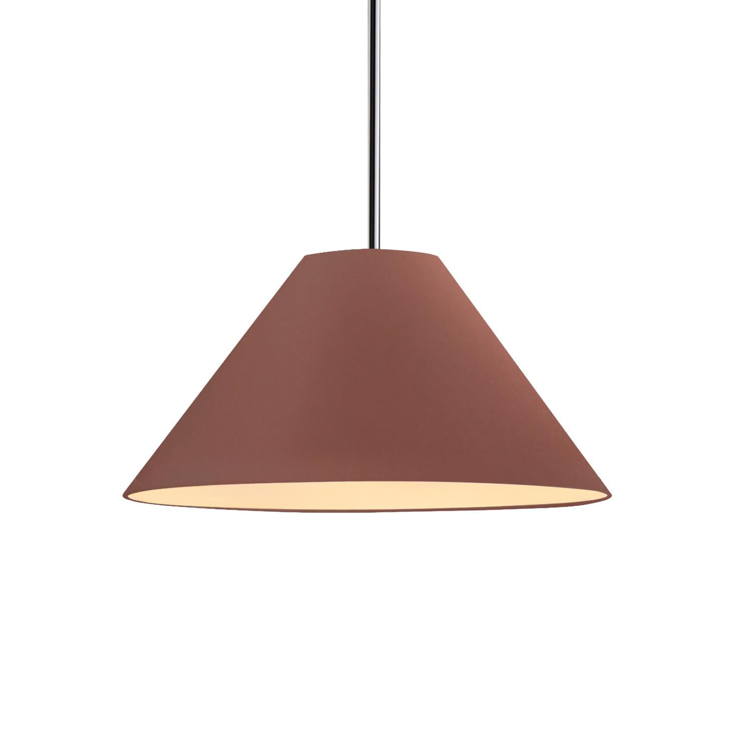 Shown in Polished Chrome finish and Canyon Clay shade