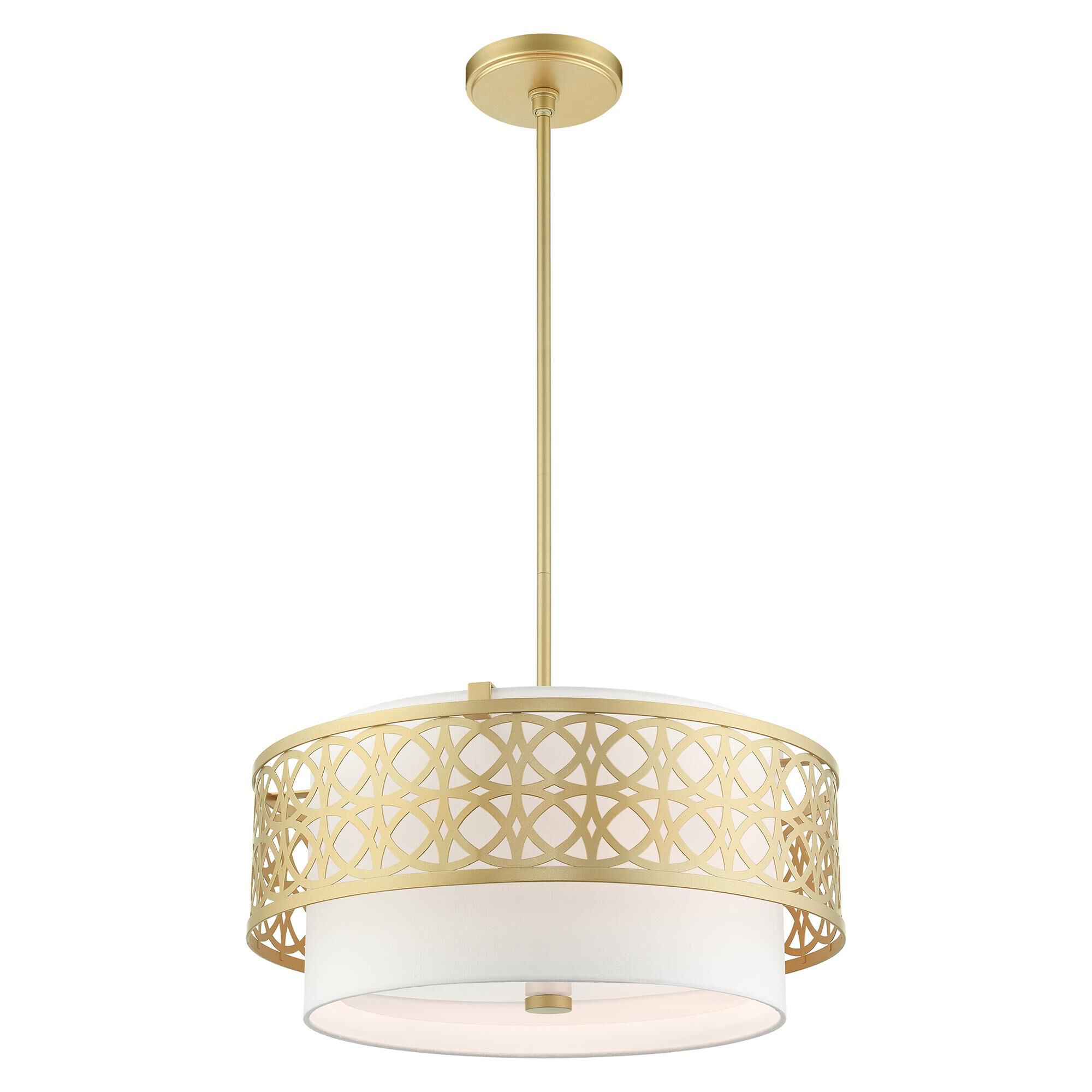 Calinda Large Pendant by Livex Lighting