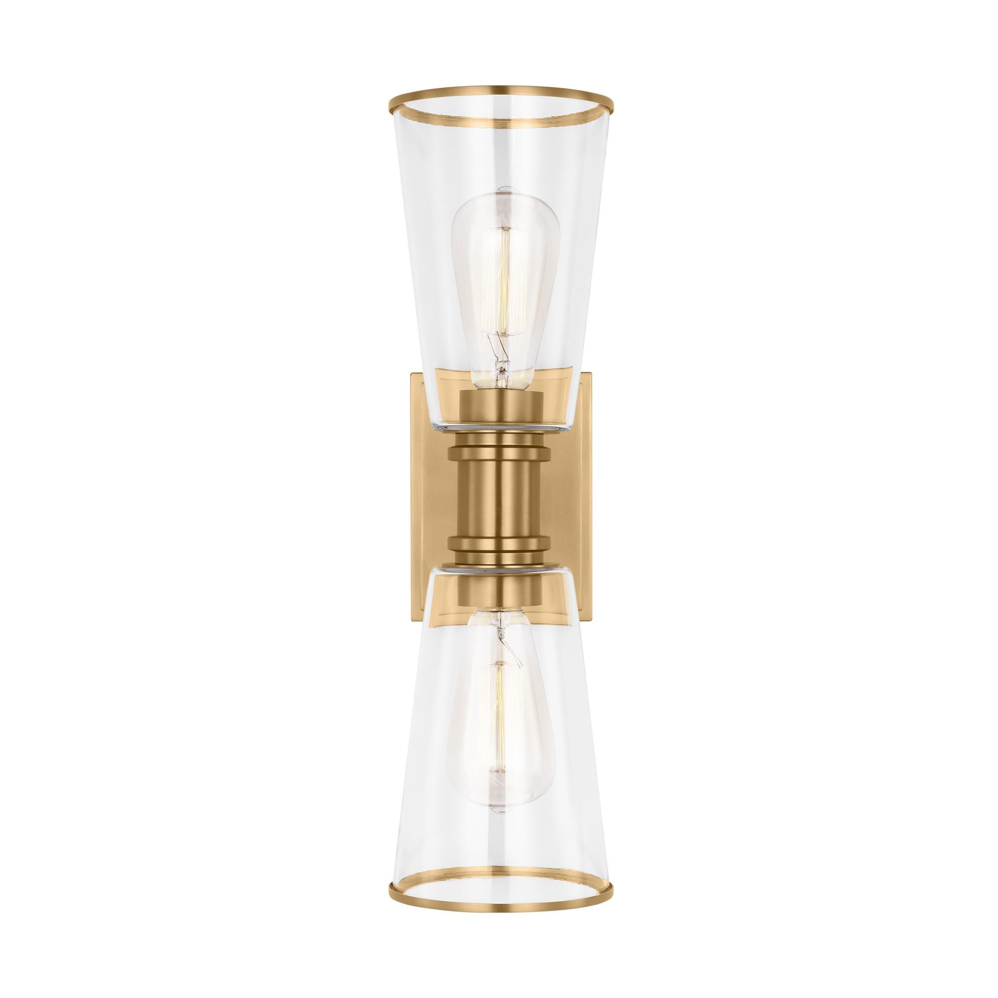 Chapman & Myers Alessa 18 Inch 2 Light Bath Vanity Light,