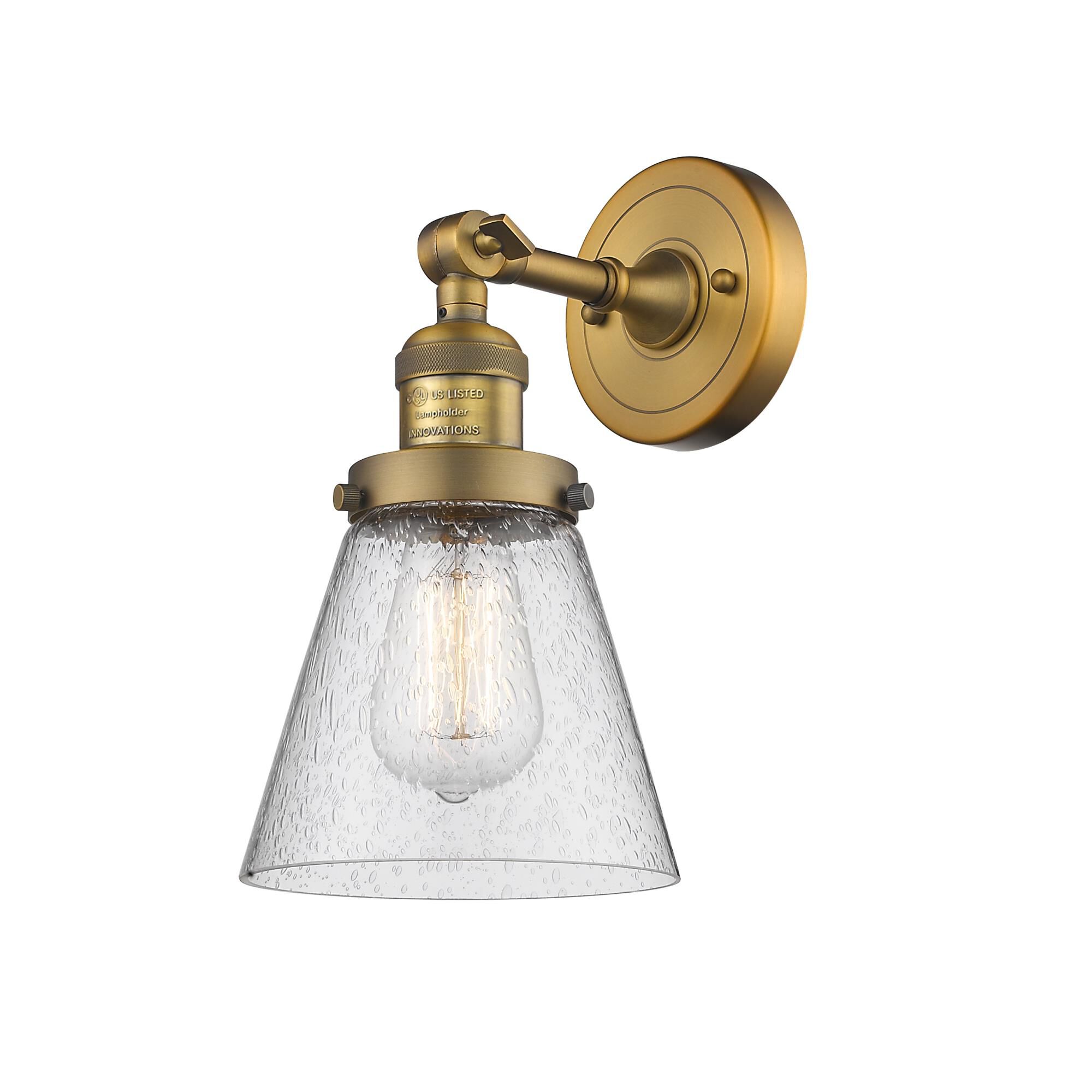 Bruno Marashlian Small Cone 10 Inch Wall Sconce by Innovations Lighting