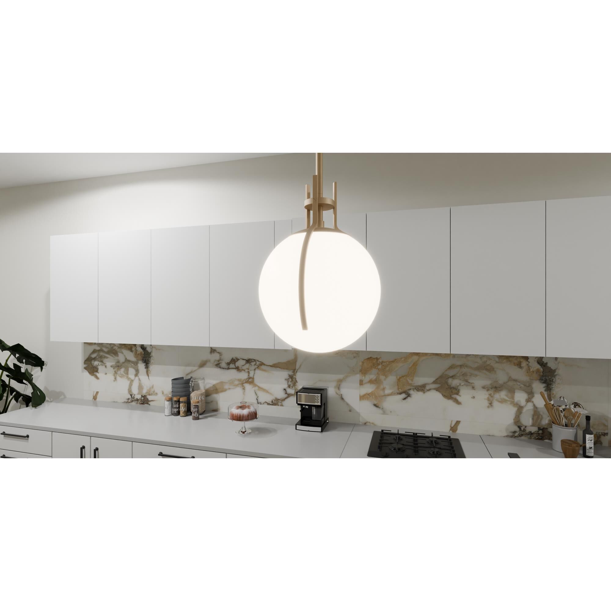 Orbit 11 Inch Mini Pendant by Quoizel