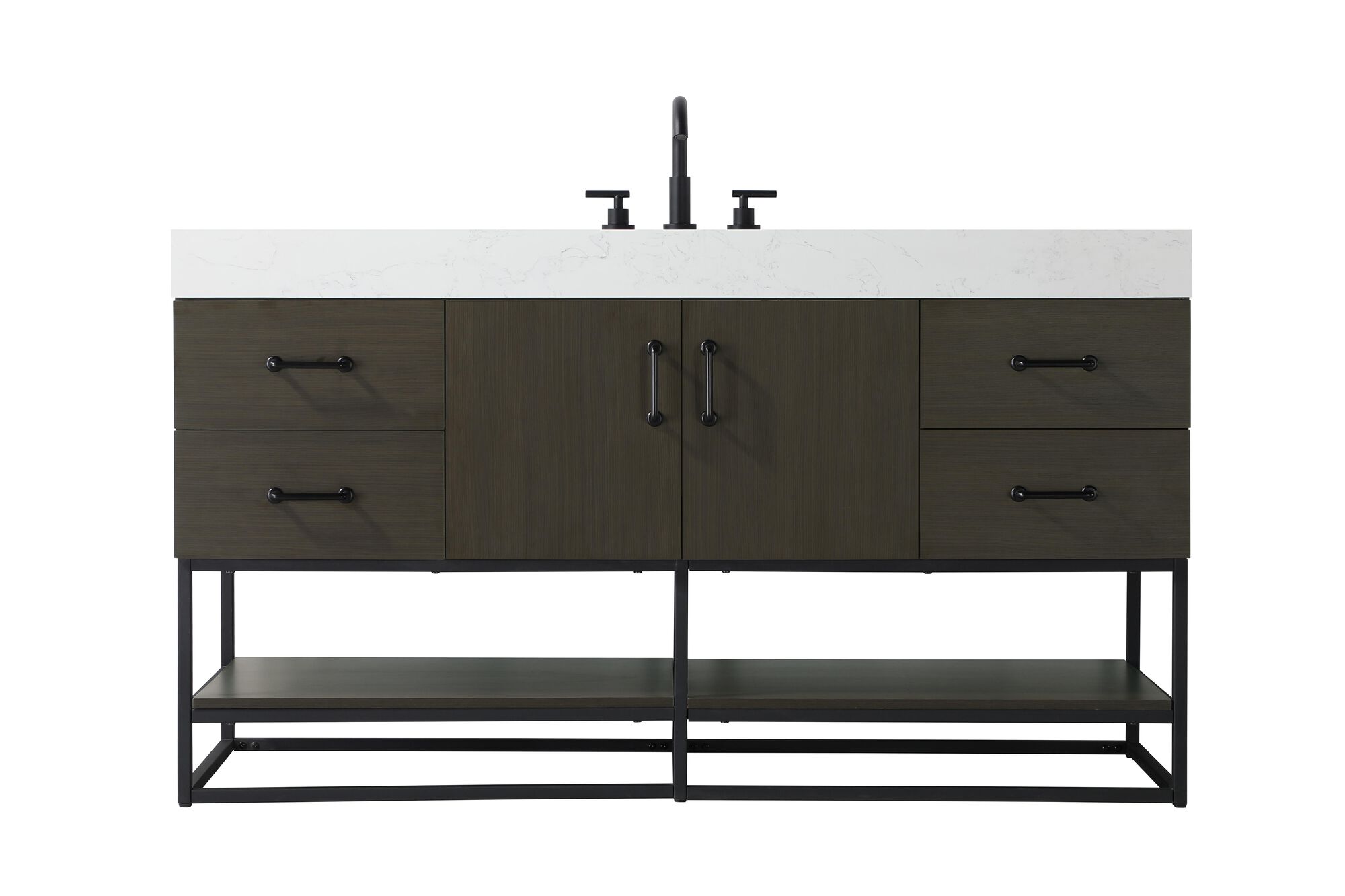 Shown in Mocha Brown finish