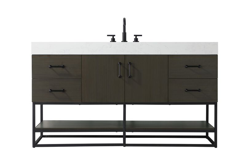 Caroline 60 Inch Bath Vanity by Elegant Dcor