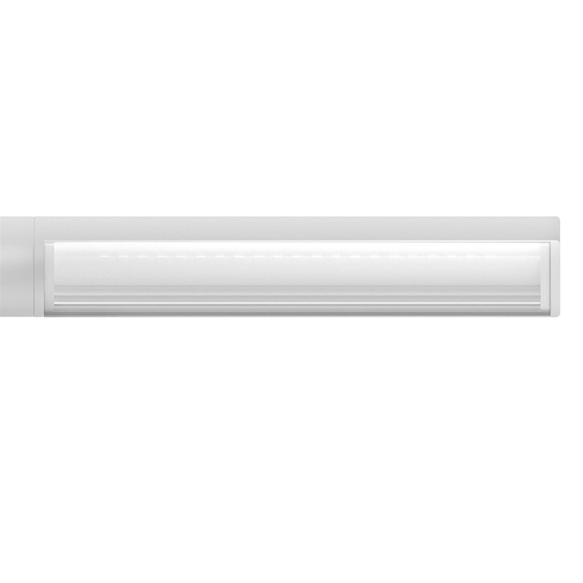 Shown in Matte White finish and Clear glass