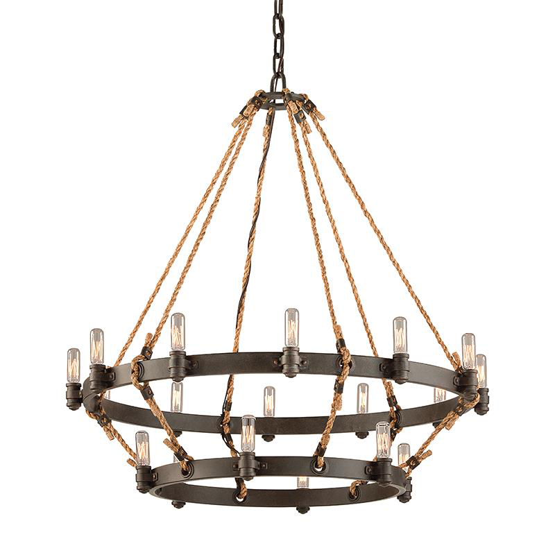 Pike Place 32 Inch Chandelier by Troy Lighting