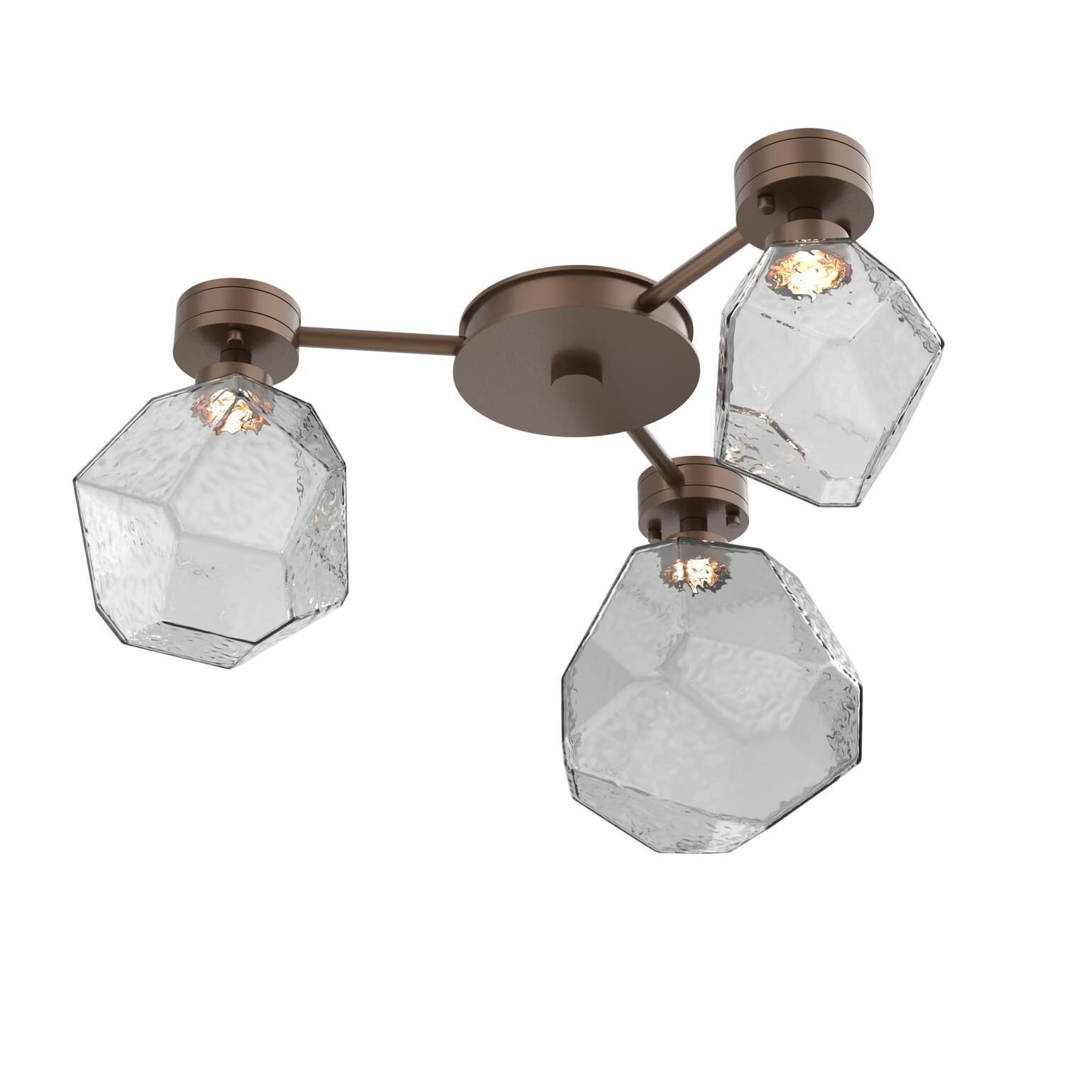 Shown in Burnished Bronze finish and Smoke glass