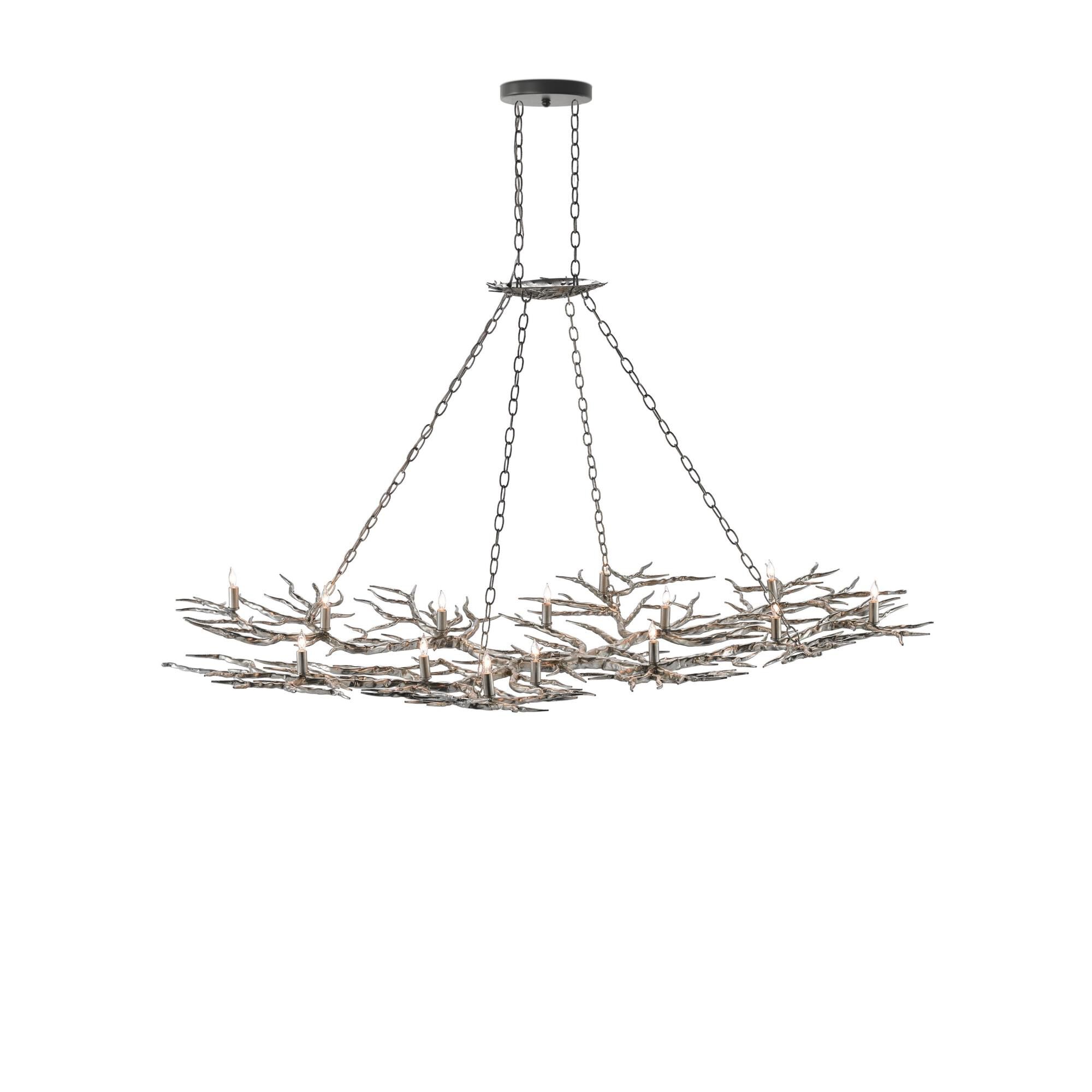 Shown in Silver Leaf finish