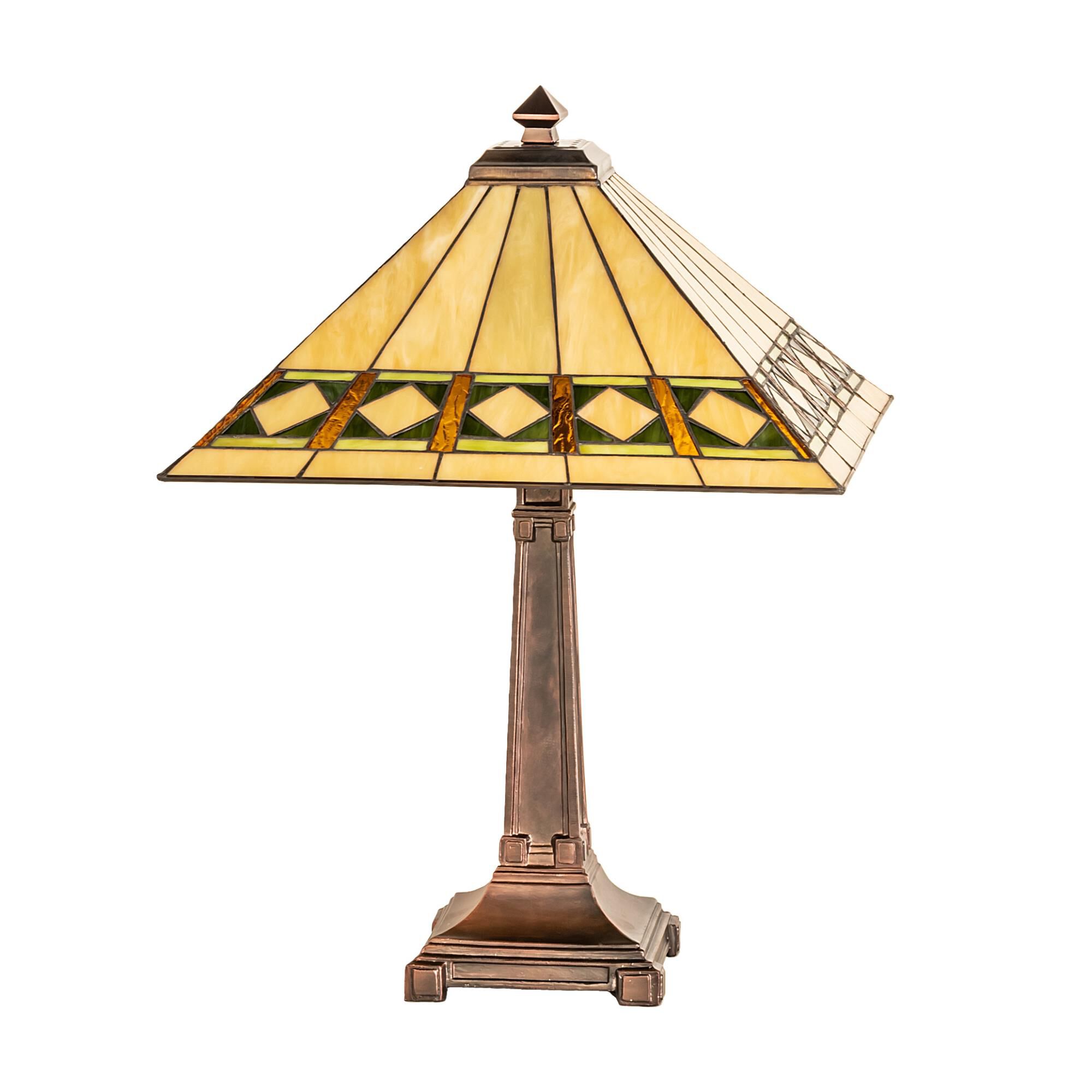 Diamond Band Mission 24 Inch Table Lamp by Meyda Lighting