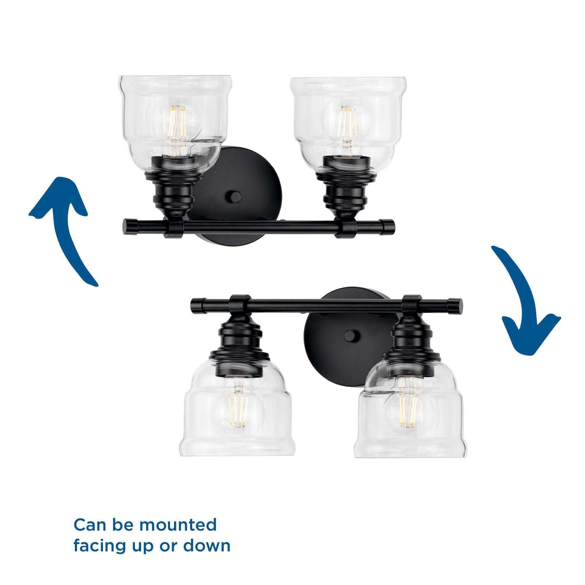 Ambrose 13 Inch 2 Light Bath Vanity Light by Progress Lighting