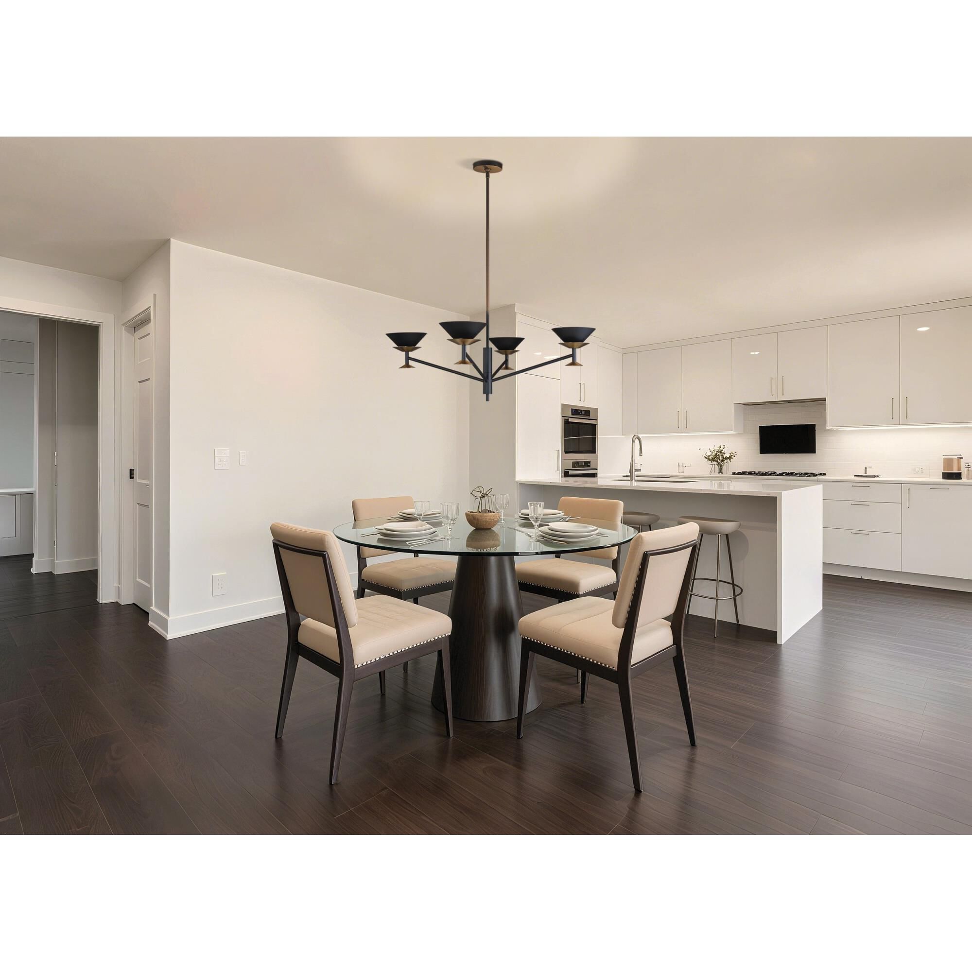 Tremolo 36 Inch Chandelier by Eglo Lighting