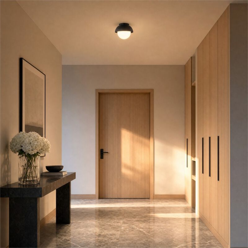 Drew & Jonathan Hyde 8 Inch Semi Flush Mount by Visual Comfort Studio