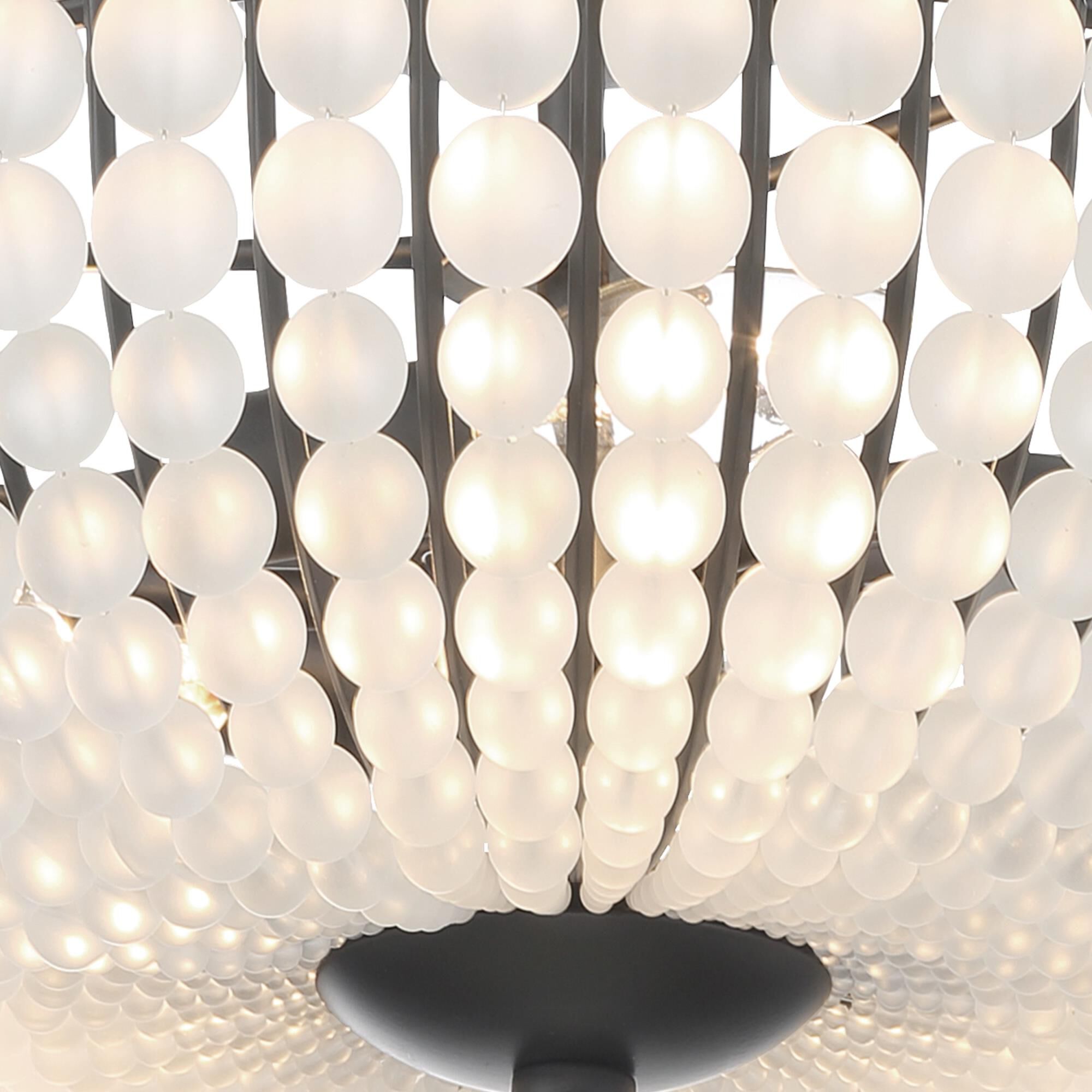 Bella 15 Inch 3 Light Semi Flush Mount by Crystorama