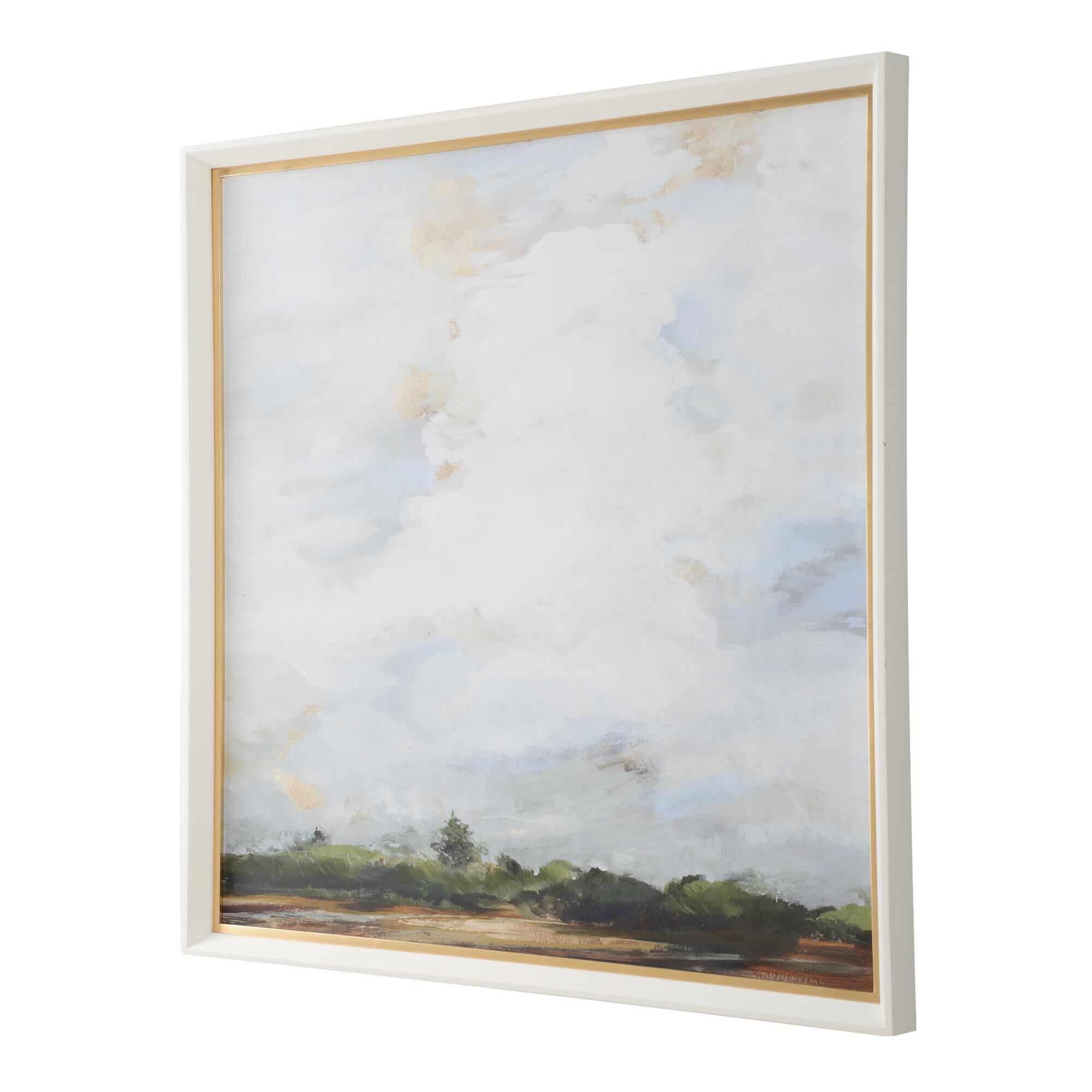 Grace Feyock Whispering Cloudscapes 46 Inch Print by Uttermost