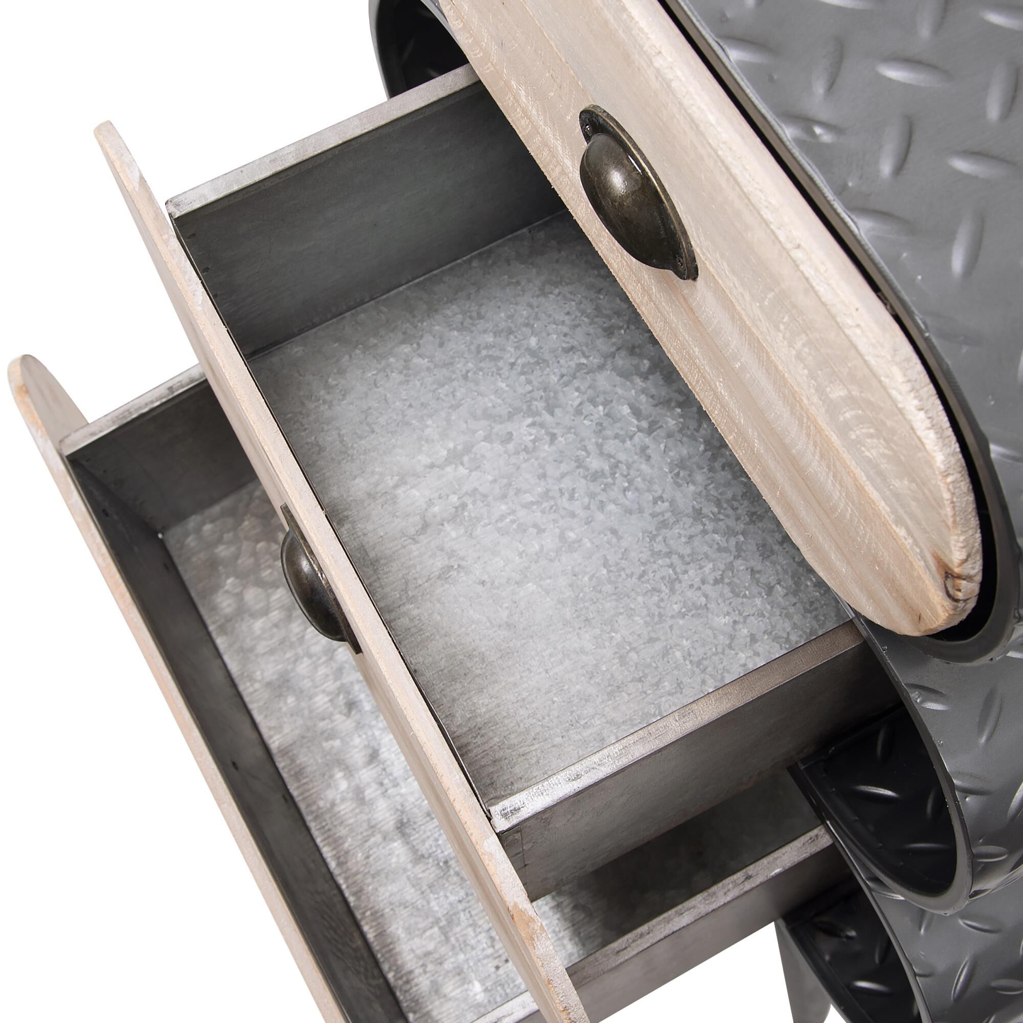 Shown in Graphite - Rustic finish