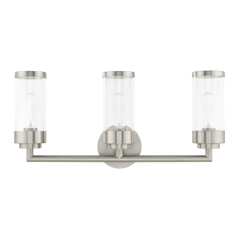 Hillcrest 23 Inch 3 Light Bath Vanity Light by Livex Lighting