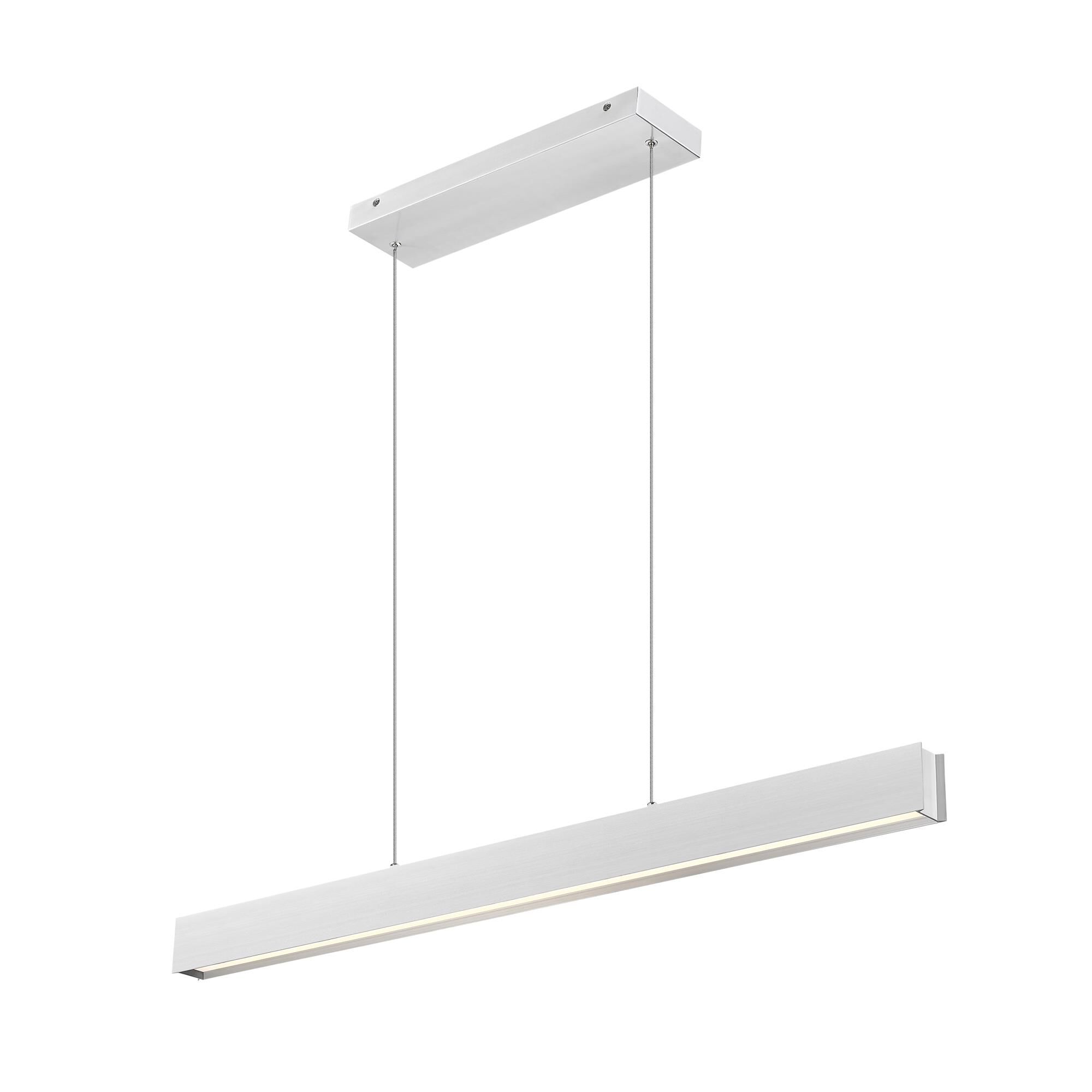 Shown in Brushed Nickel finish and Frosted glass and Frosted shade