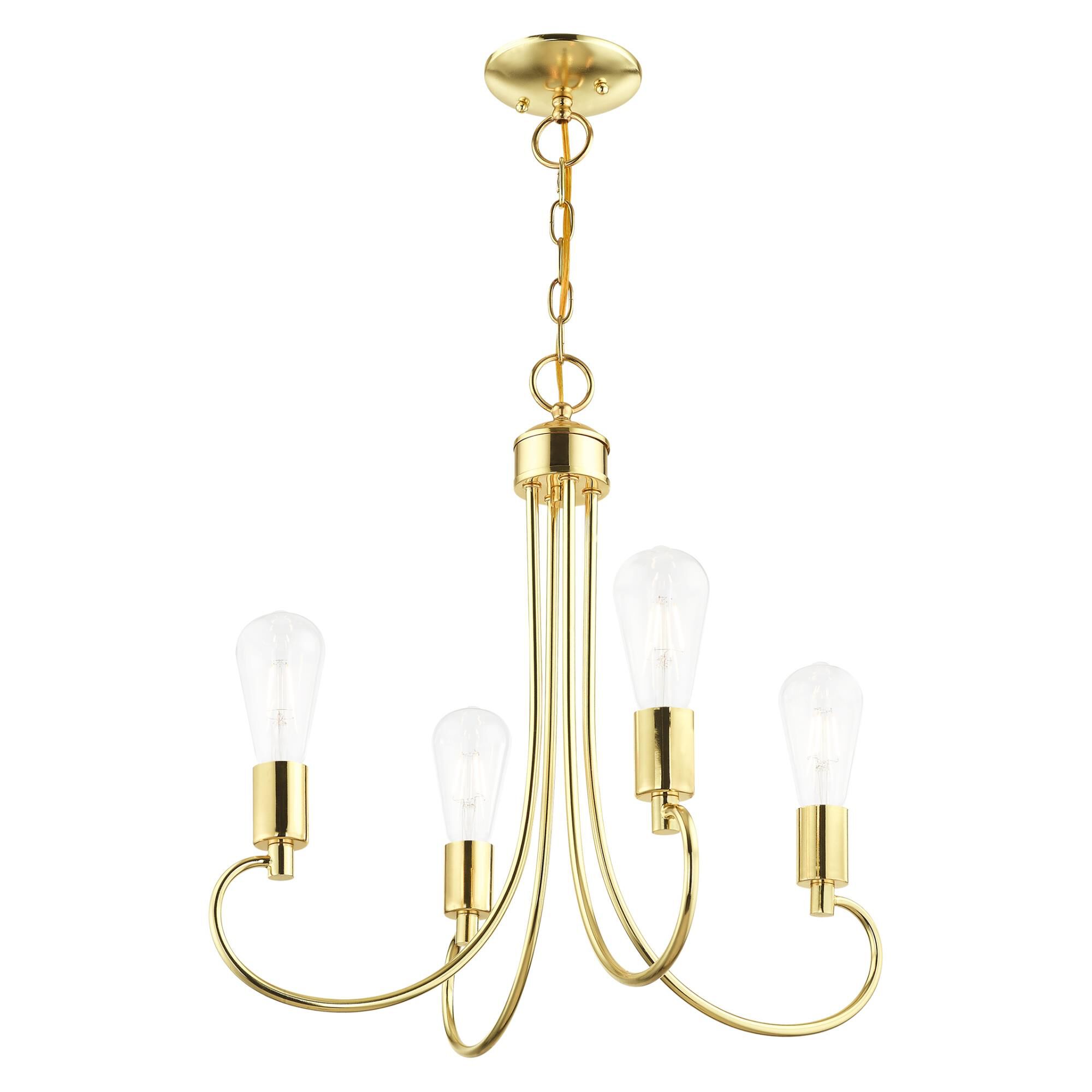 Bari 4 Light Mini Chandelier by Livex Lighting