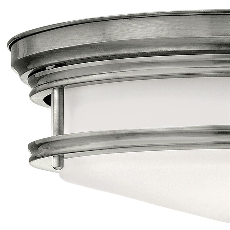 Hadley 14 Inch 3 Light Flush Mount by Hinkley