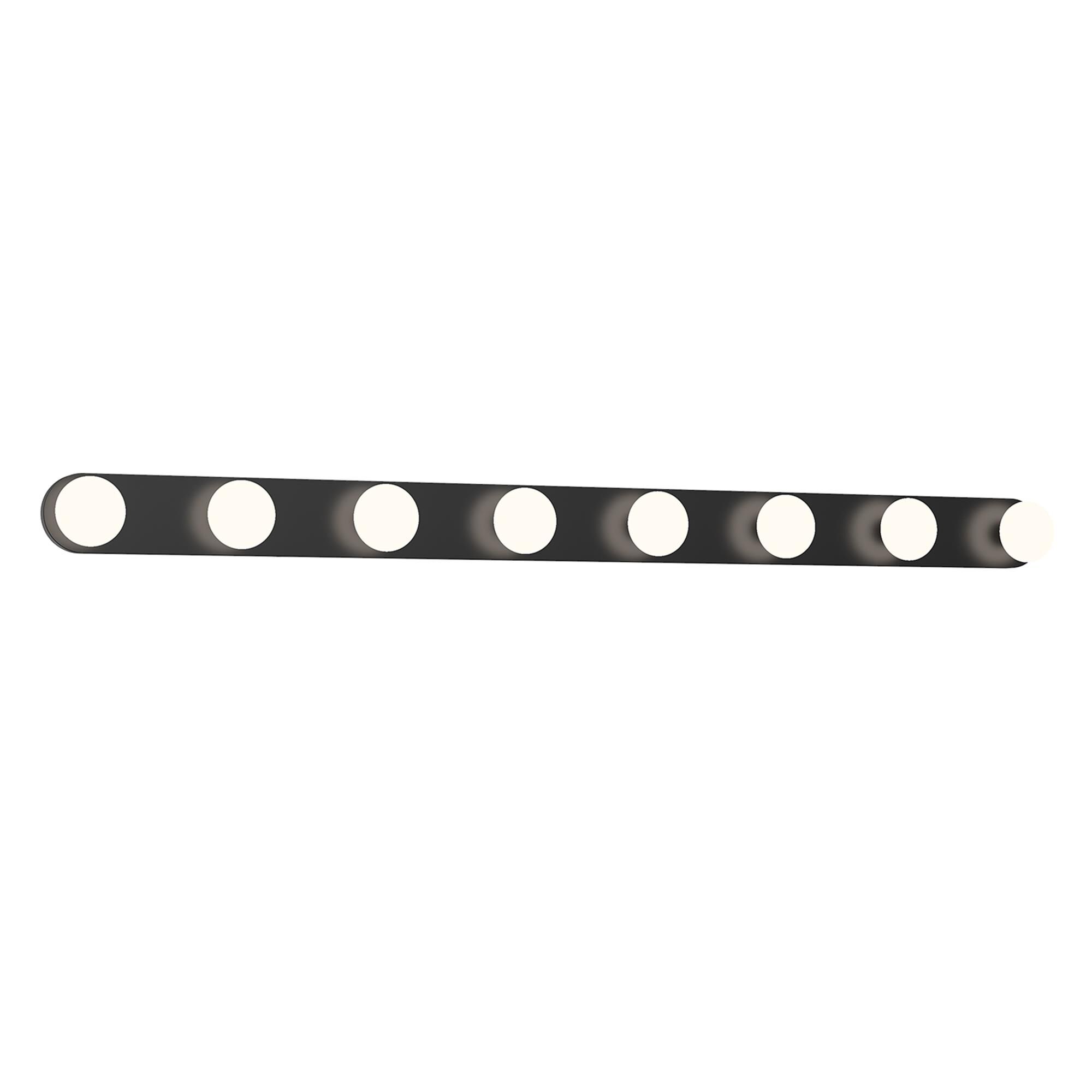 Shown in Black finish and Frosted Acrylic glass