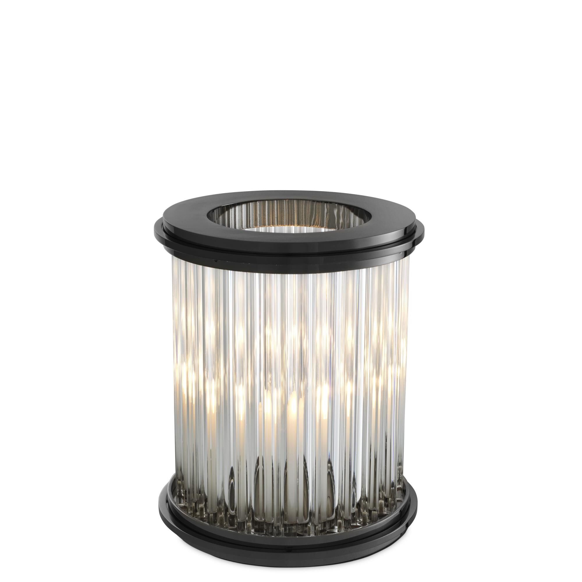 Shown in Black Nickel Finish | Clear Glass finish