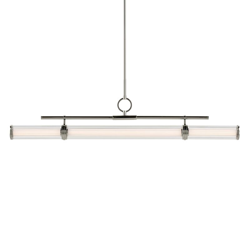 Riven Medium Linear Chandelier by Kichler