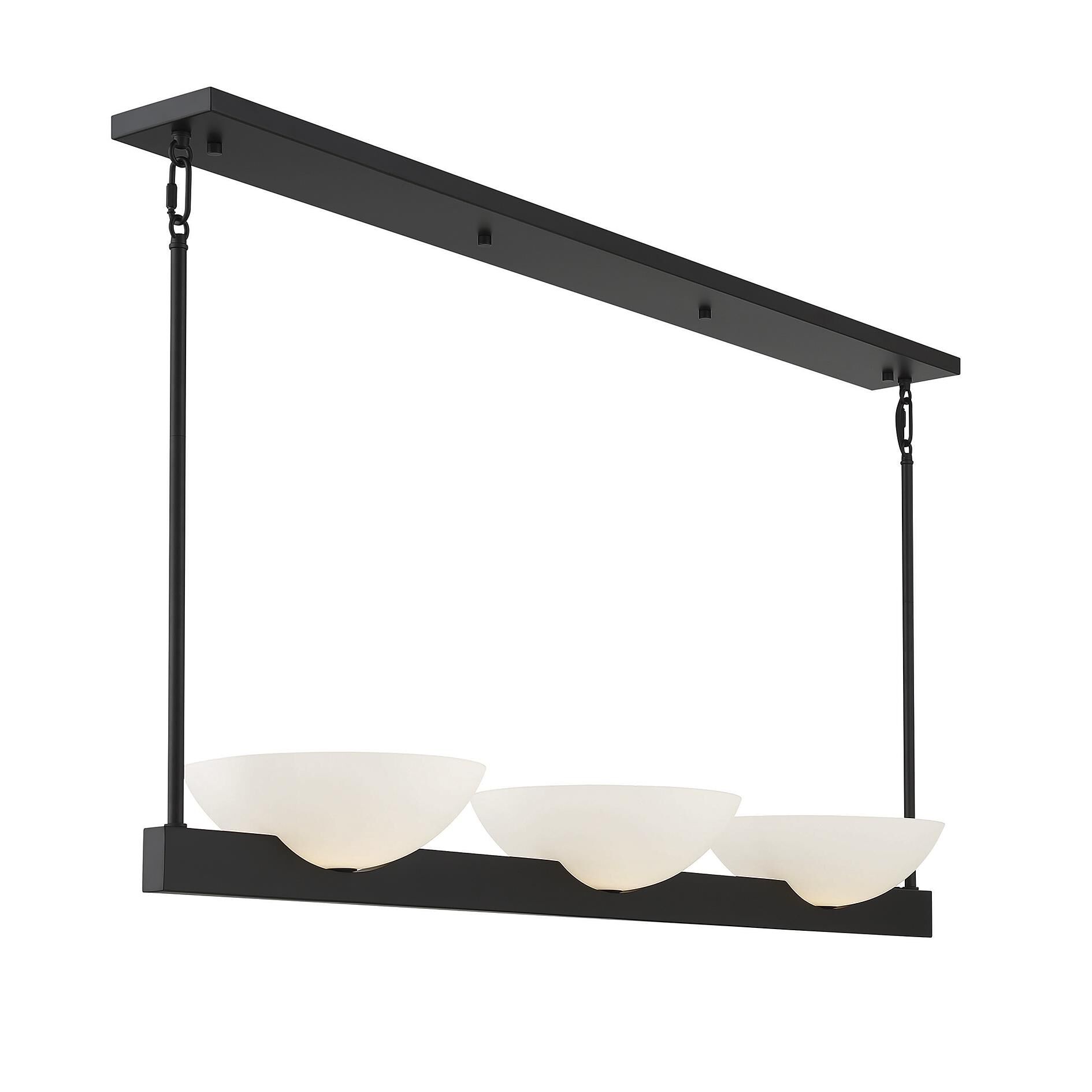 Fallon 45 Inch 3 Light Linear Suspension Light by Savoy House