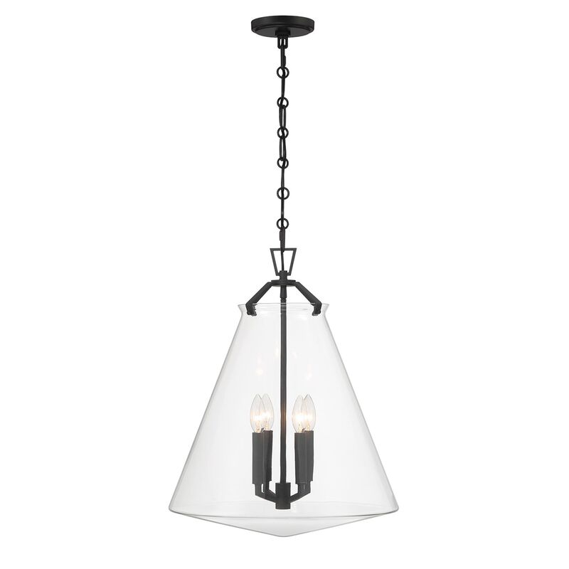 Voss 18 Inch Large Pendant by Crystorama