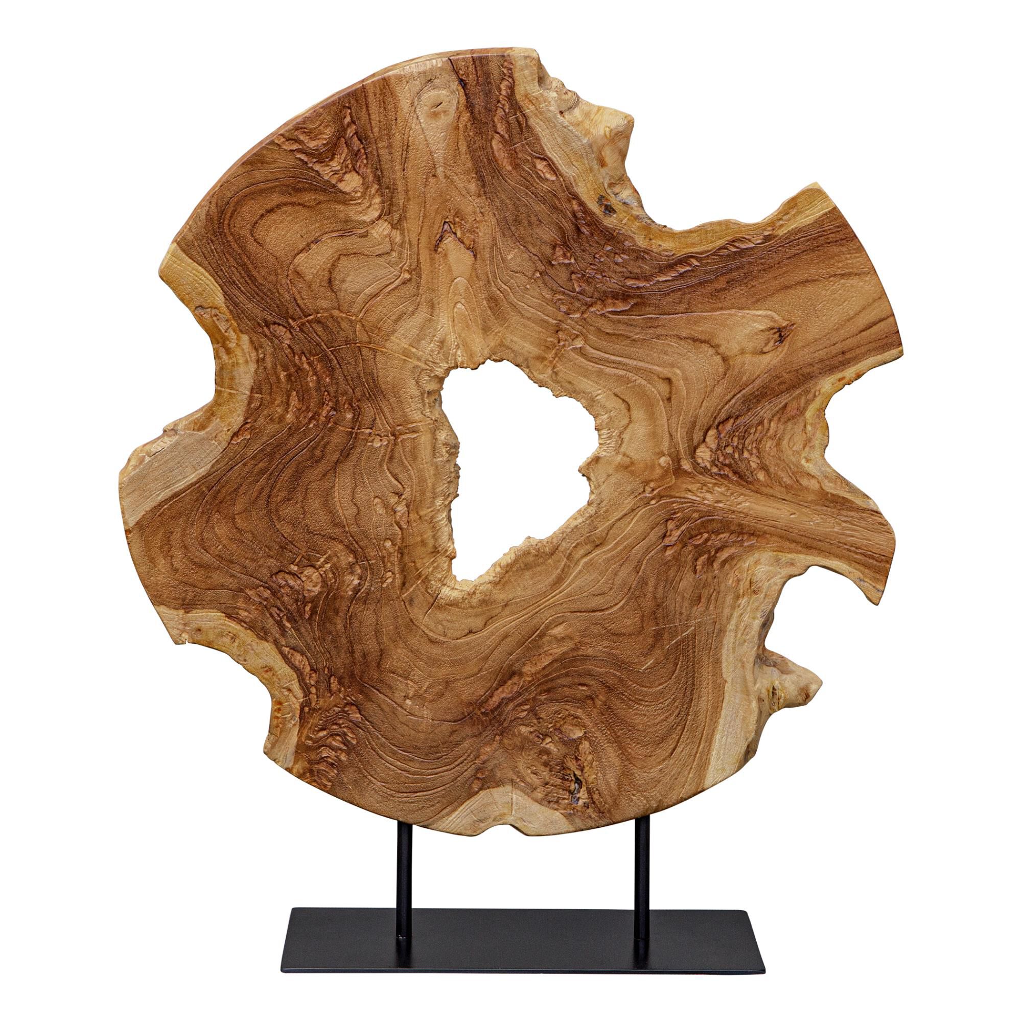 Osvaldo Mendoza Bahati Wood 23 Inch Sculpture by Uttermost